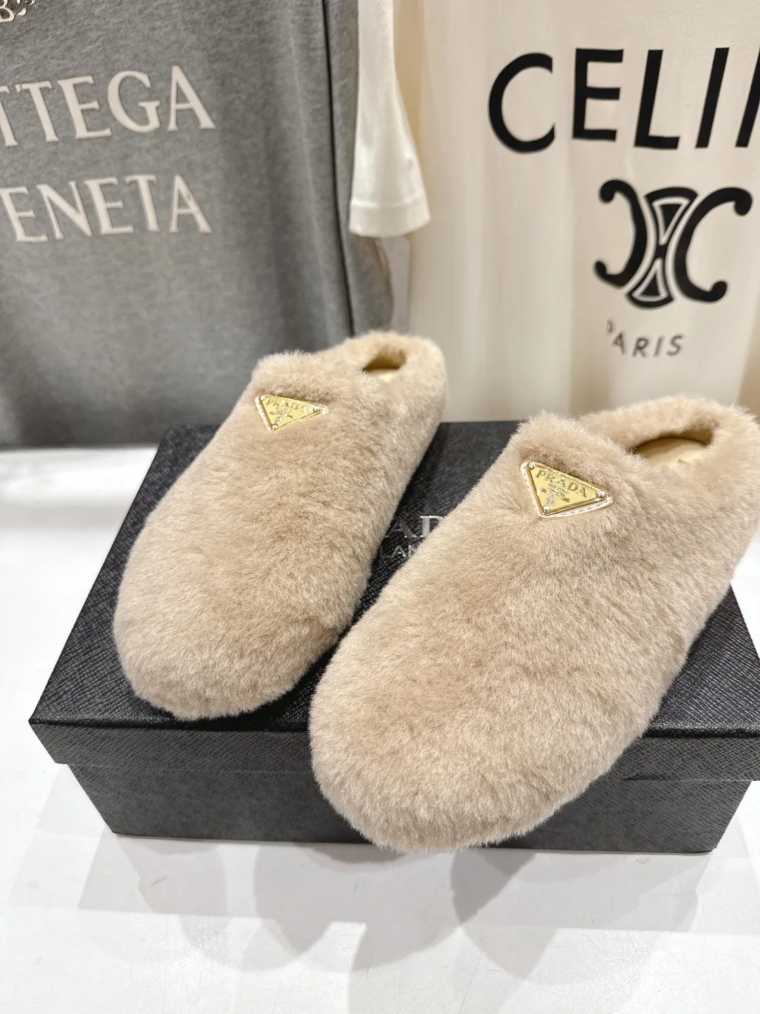 Тапочки Женские Prada 404145