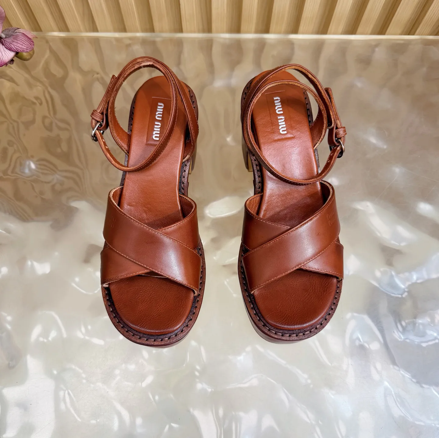 Босоножки Женские Miu Miu 11203256