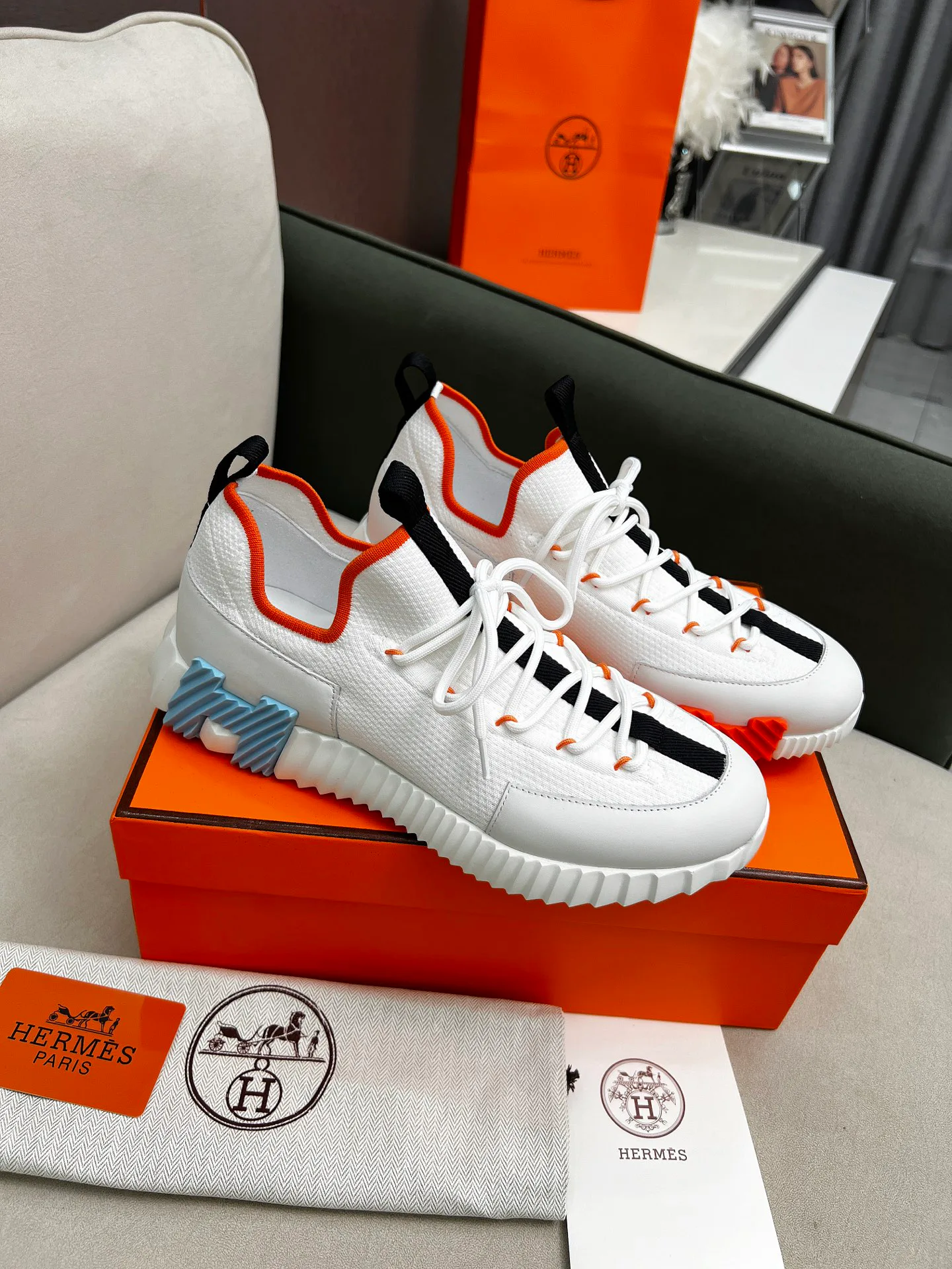 Кроссовки Женские Hermes 2628139