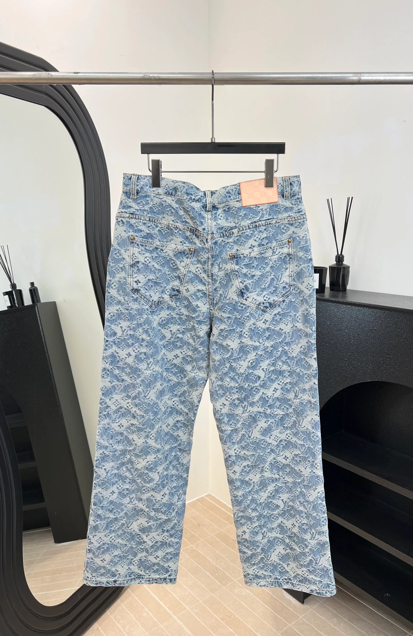 Джинсы Мужские Louis Vuitton 1801682