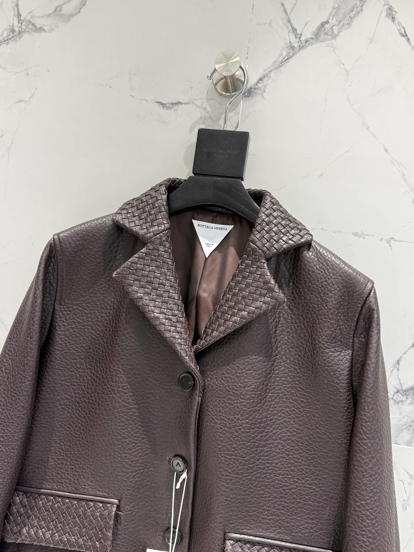 Кожаные Куртки И Дублёнки Женские Bottega Veneta 11428961
