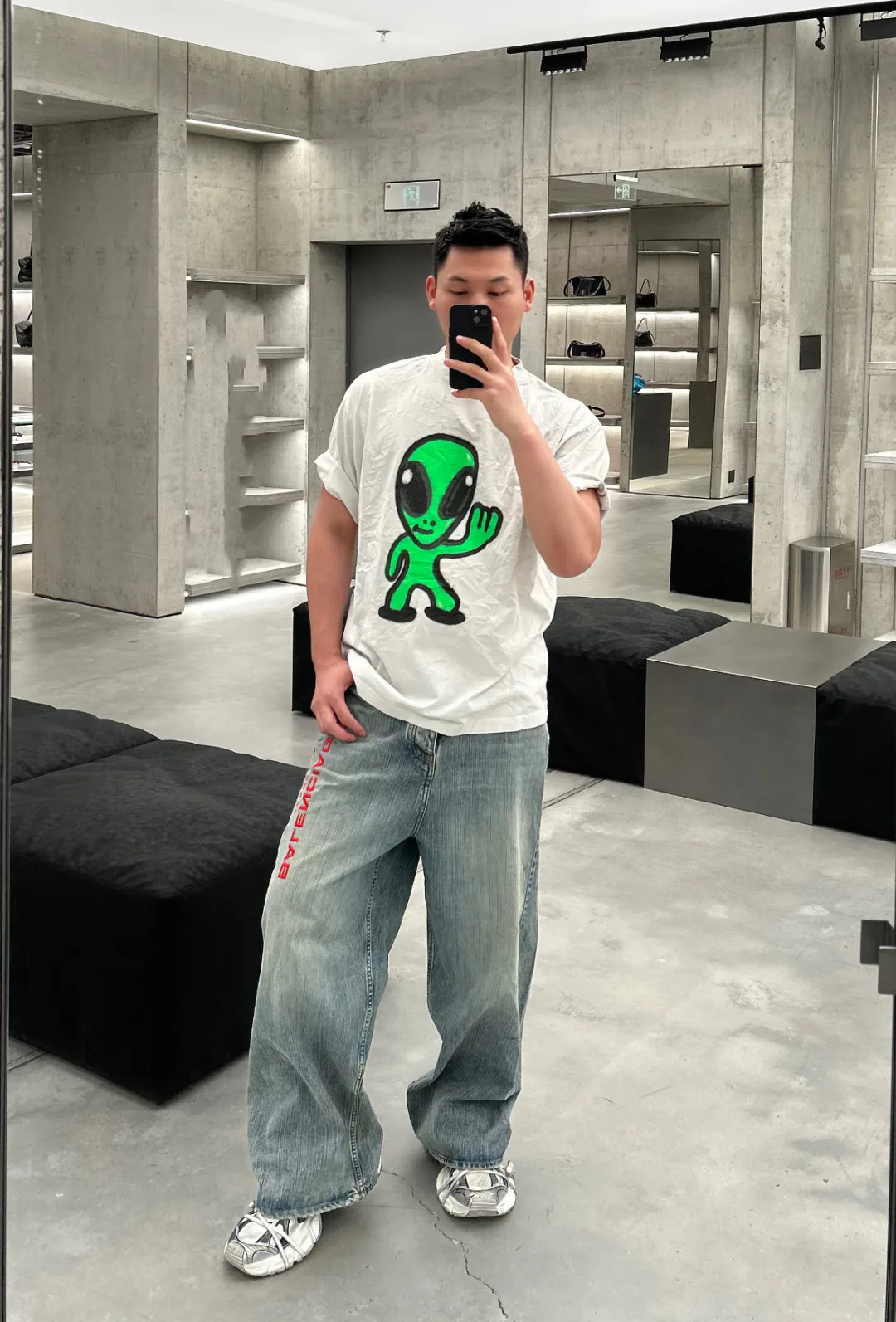 Футболки Мужские Balenciaga 844547