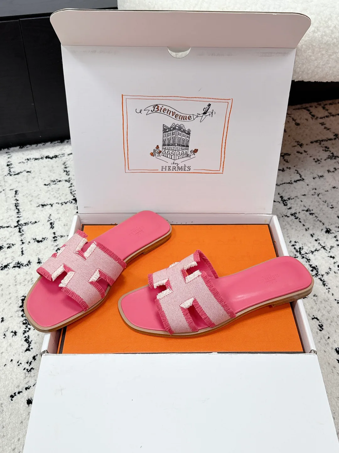 Шлепанцы Женские Hermes 814528