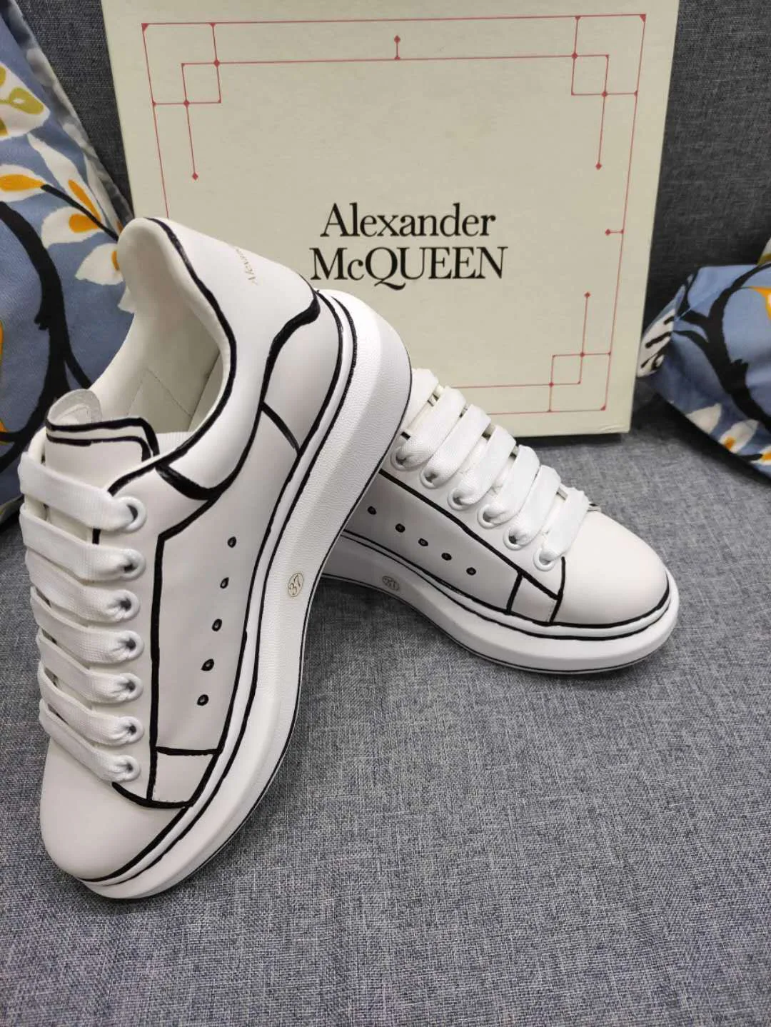 Кеды Женские Alexander Mcqueen 276176