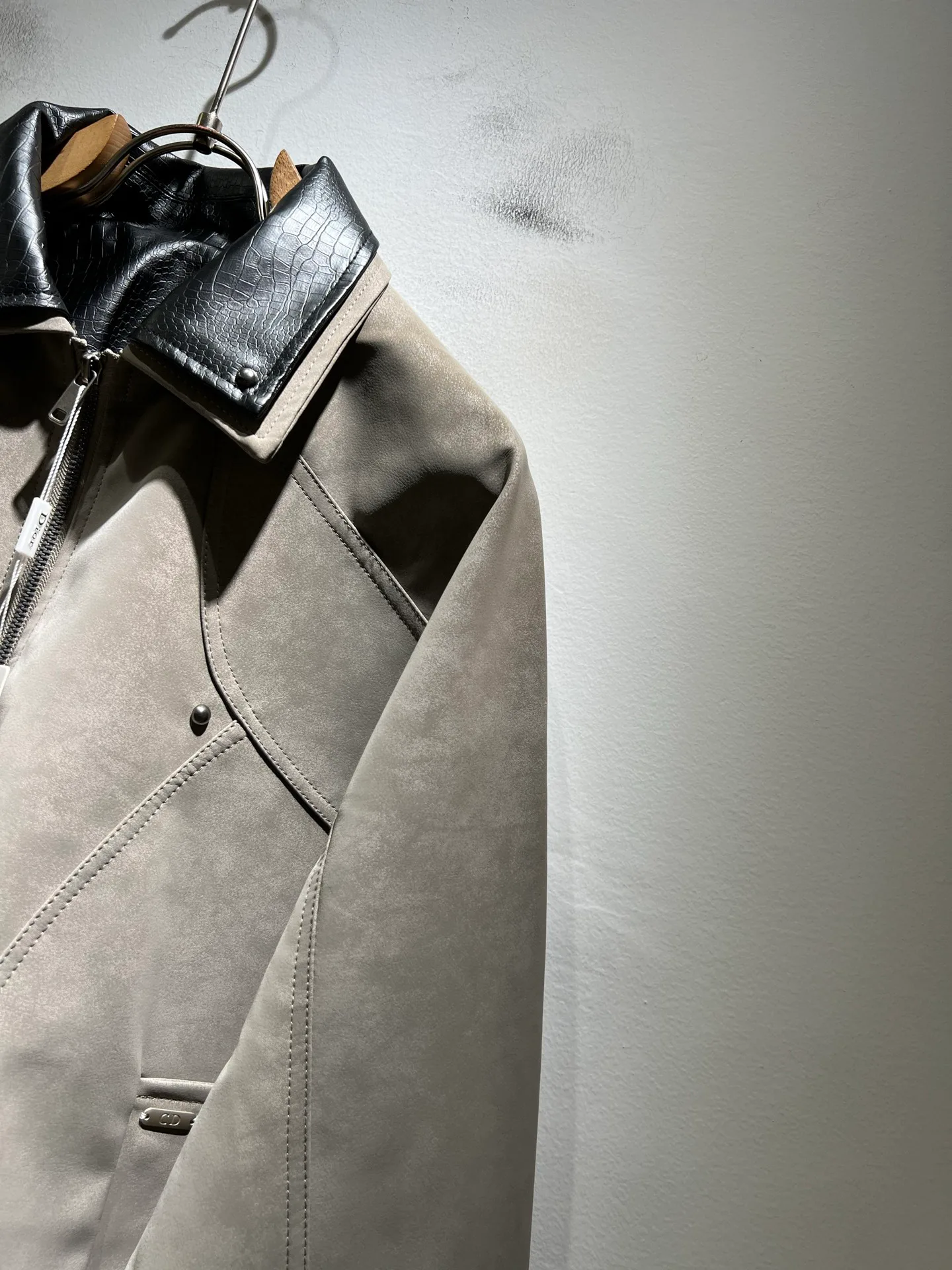 Кожаные Куртки И Дублёнки Мужские Christian Dior 1151093