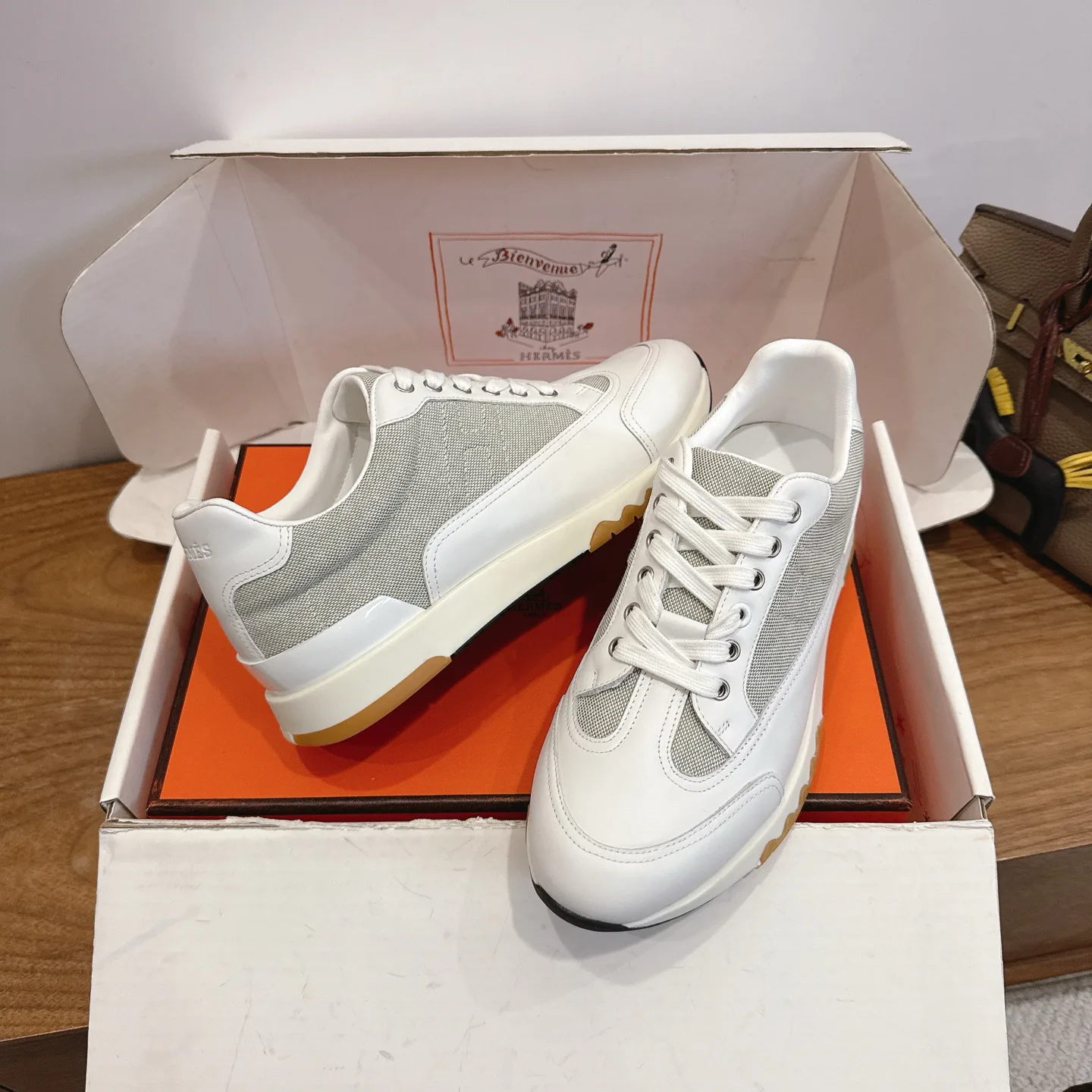 Кроссовки Женские Hermes 1886241