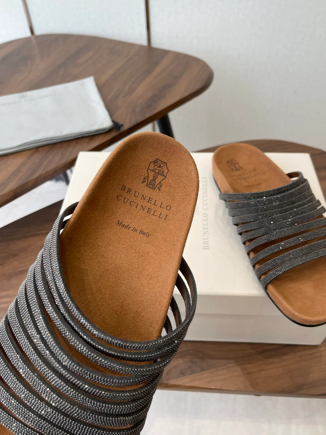 Шлепанцы Женские Brunello Cucinelli 11966314