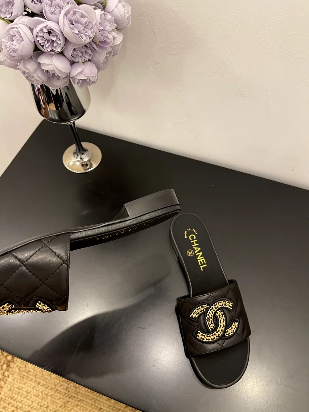 Шлепанцы Женские Chanel 89936