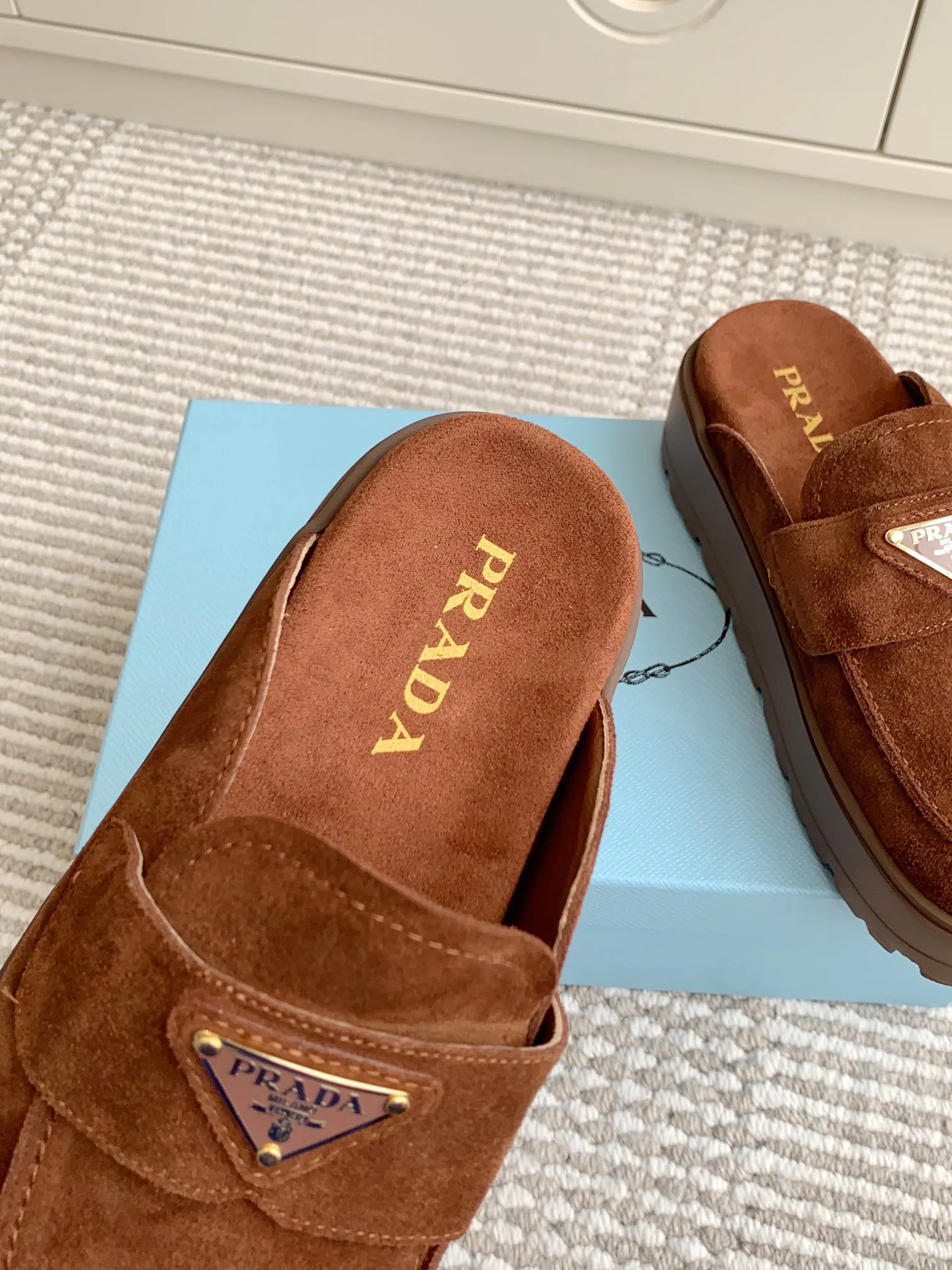 Мюли И Сабо Женские Prada 18922