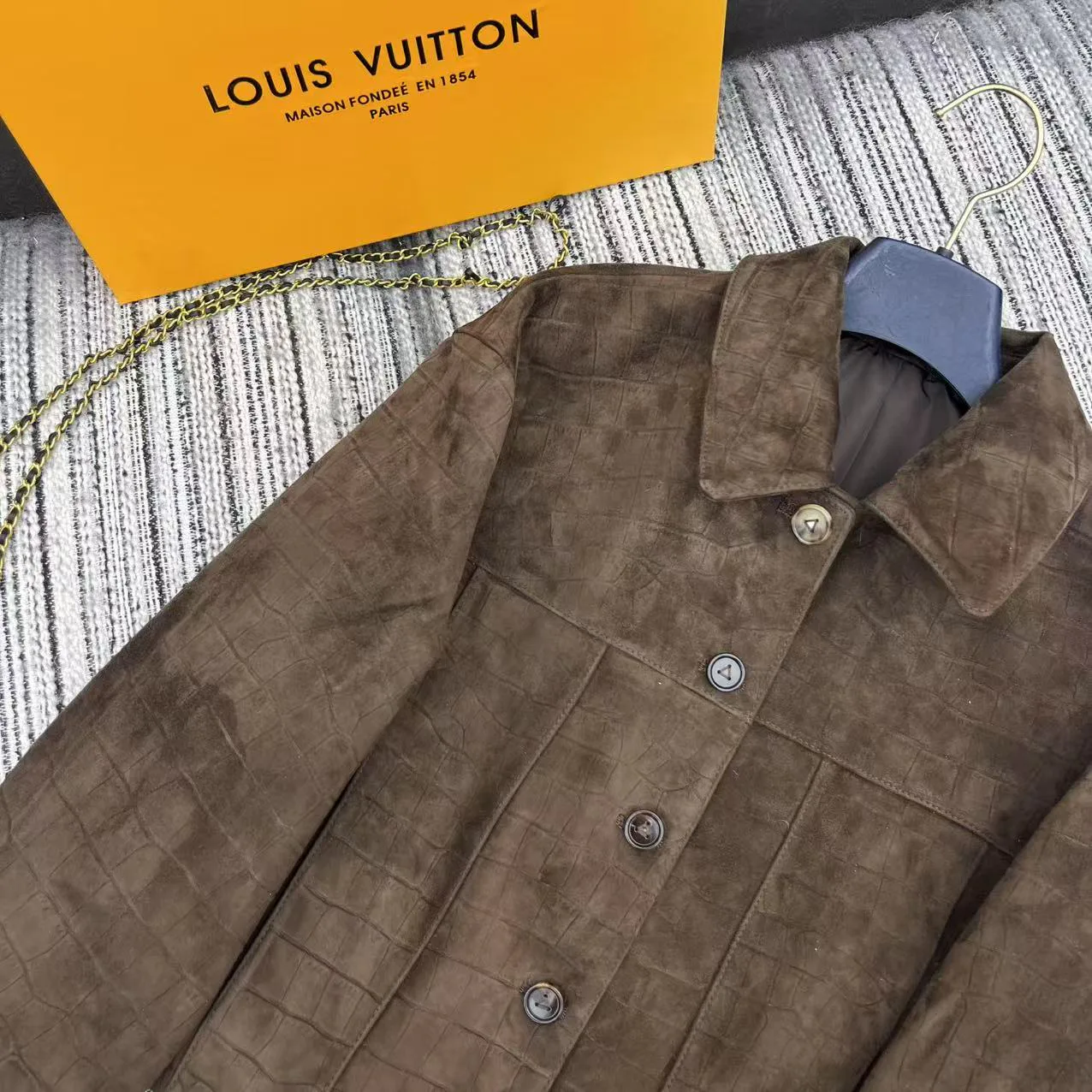 Кожаные Куртки И Дублёнки Мужские Louis Vuitton 10675633