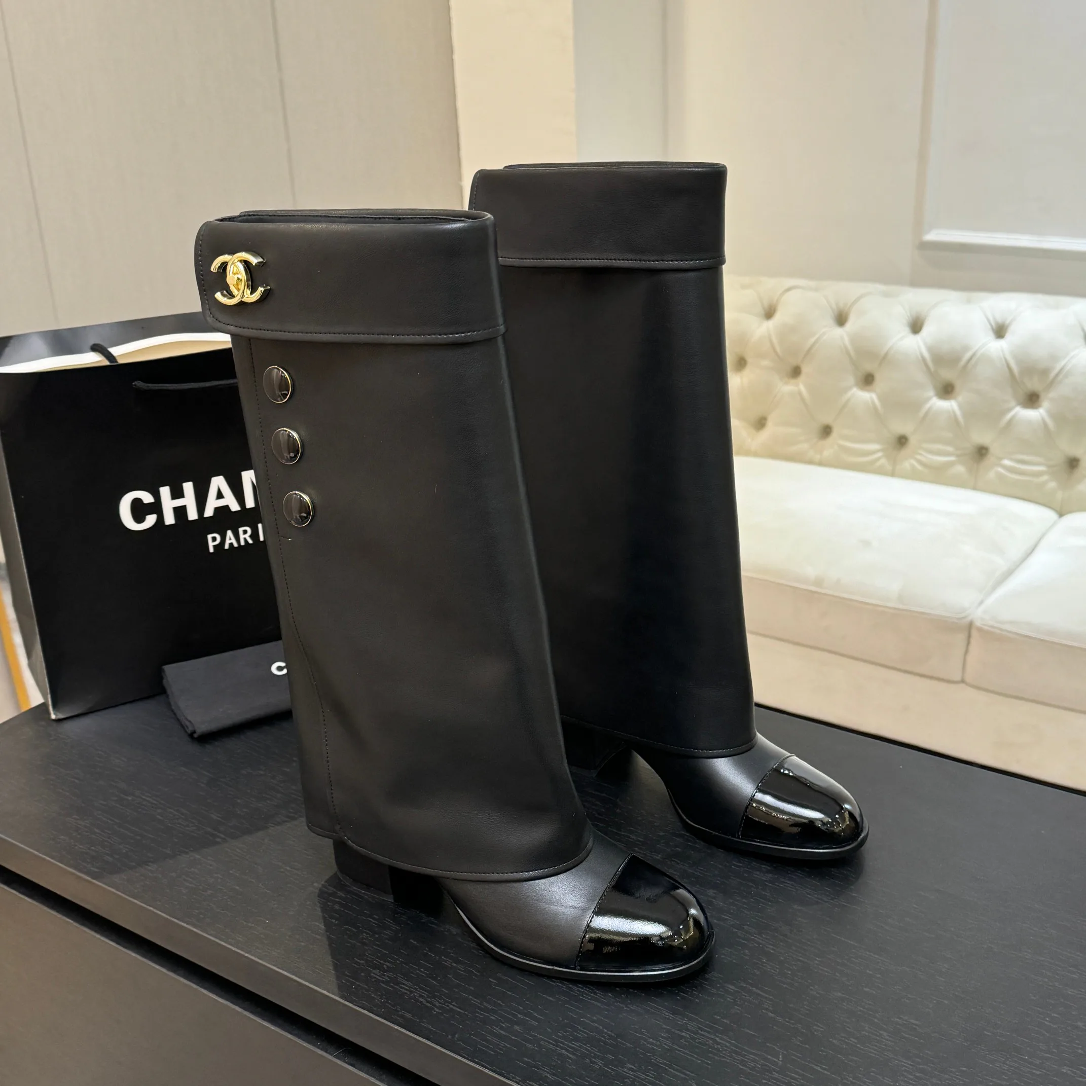 Сапоги Женские Chanel 1125649