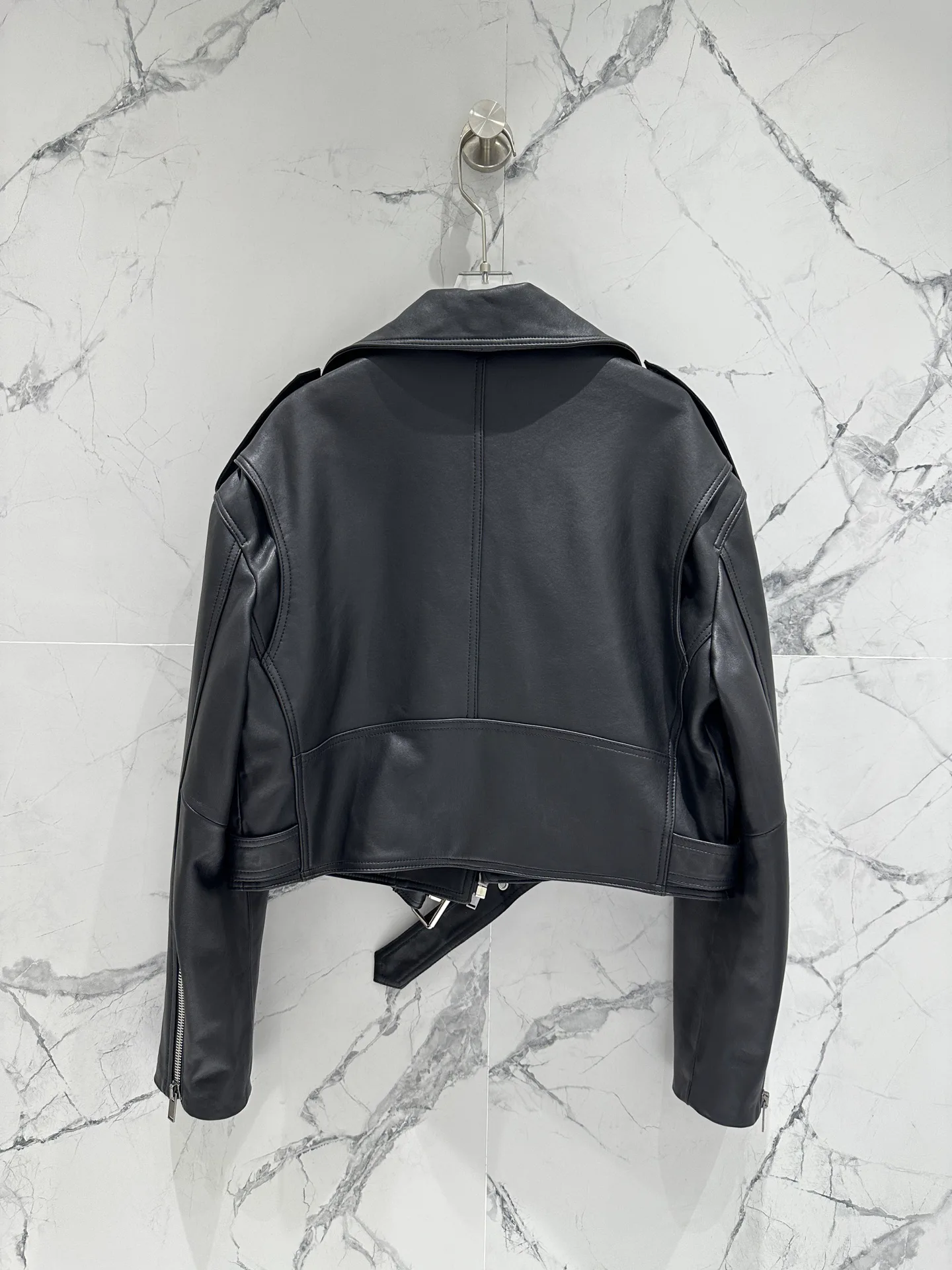 Кожаные Куртки И Дублёнки Женские Saint Laurent 5350238