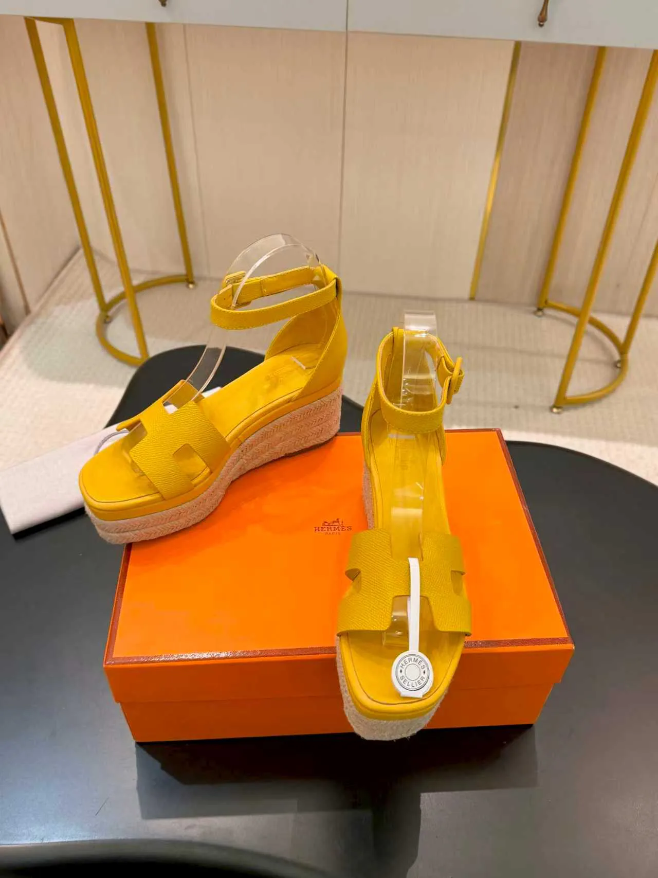 Босоножки Женские Hermes 1125679