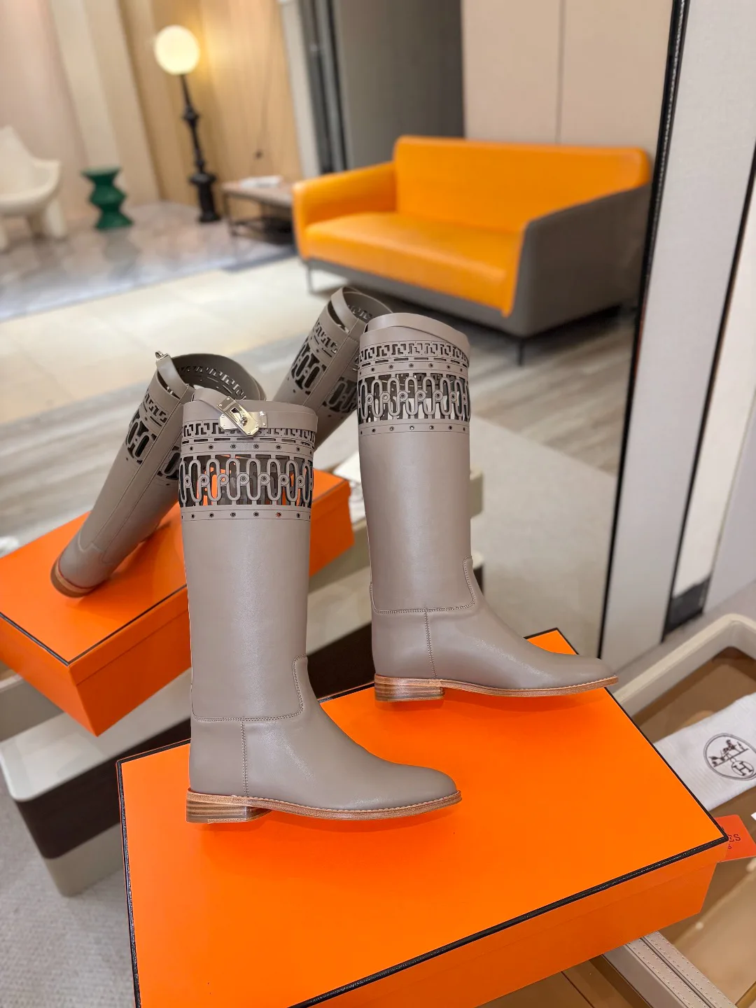 Сапоги Женские Hermes 18521305