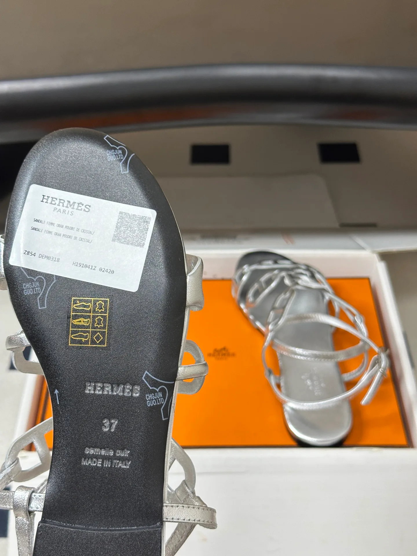 Босоножки Женские Hermes 19507411