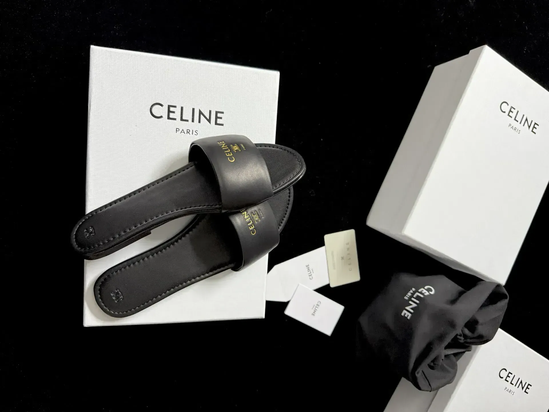 Шлепанцы Женские Celine 4433675