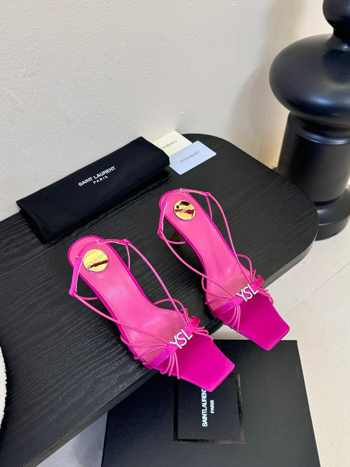 Босоножки Женские Saint Laurent 2168980