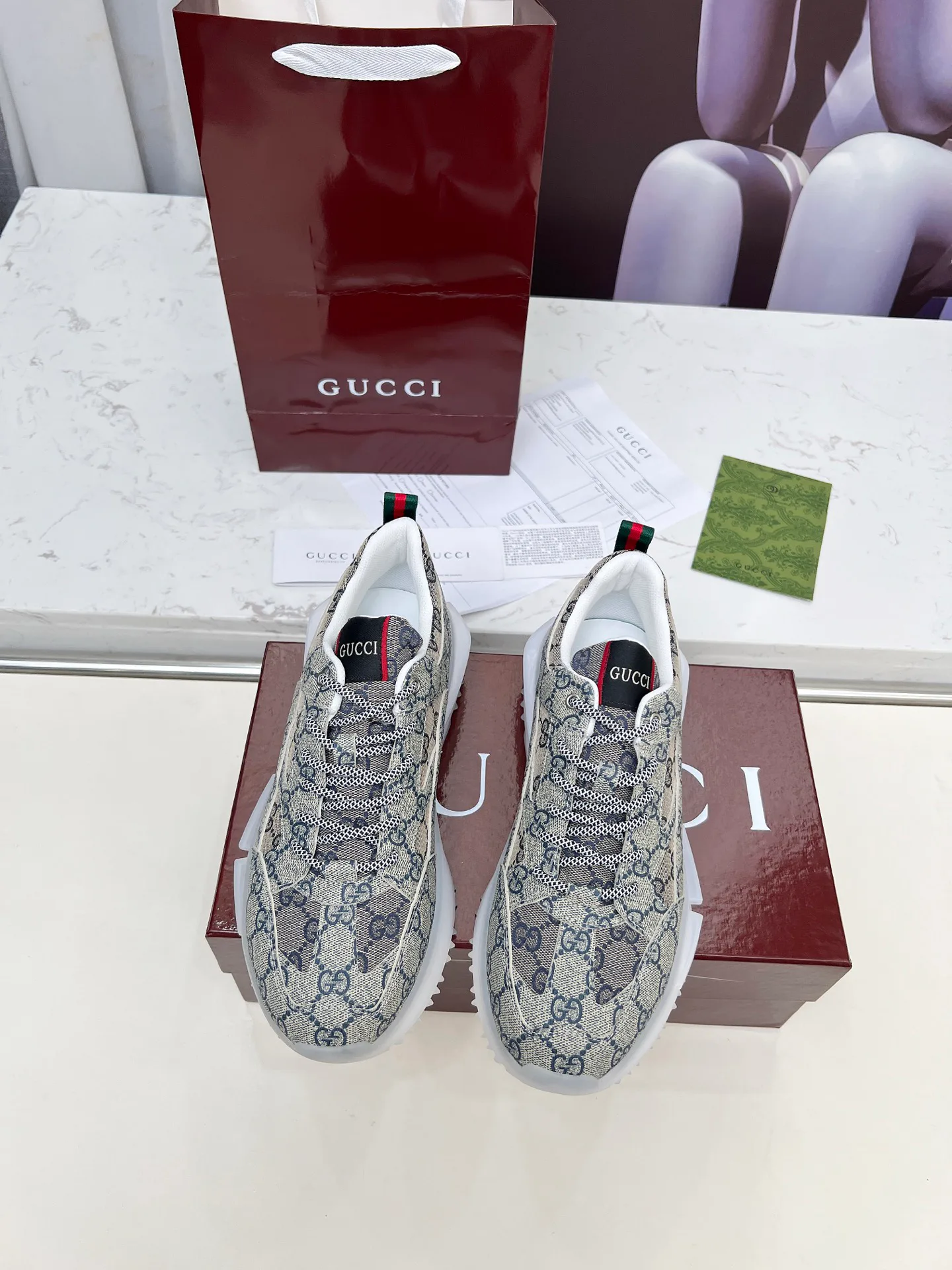 Кроссовки Мужские Gucci 17620388