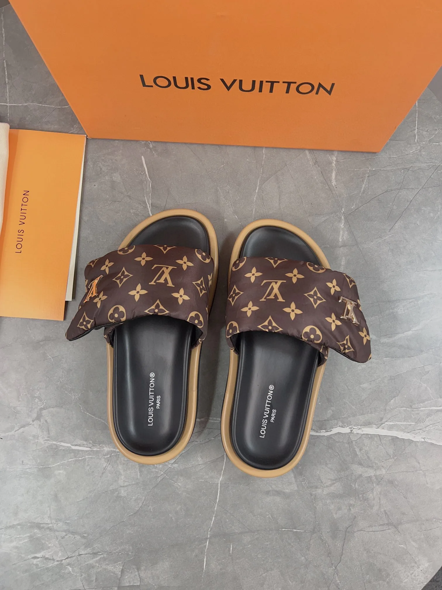 Шлепанцы Мужские Louis Vuitton 46088