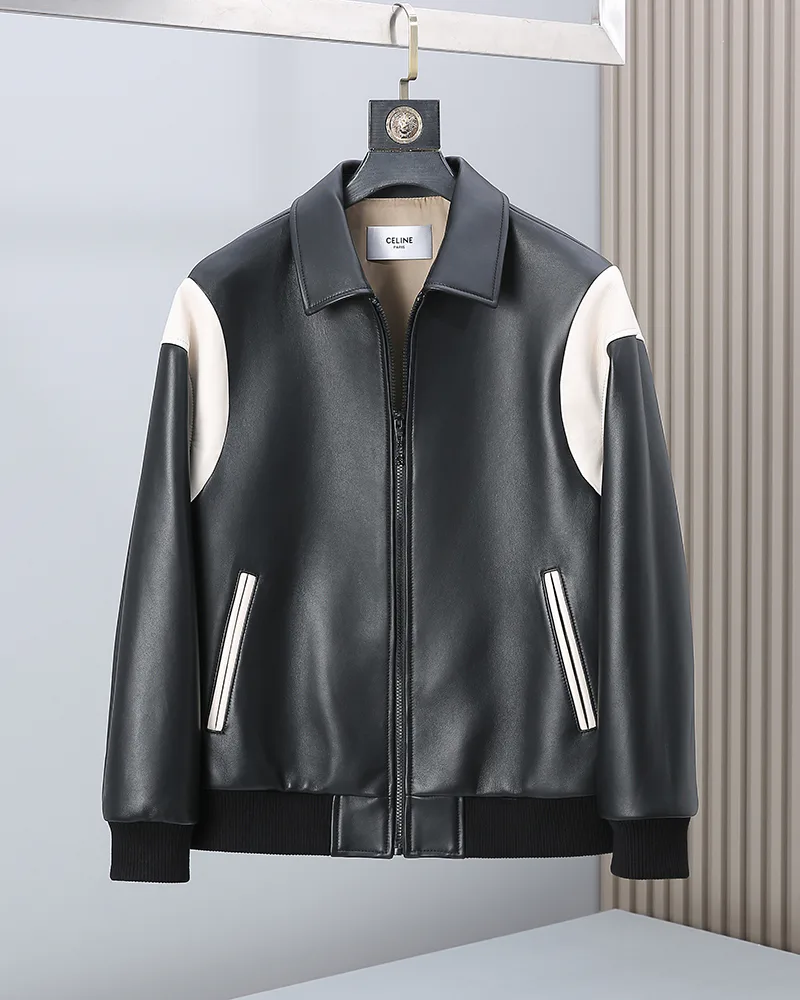 Кожаные Куртки И Дублёнки Женские Celine 608088