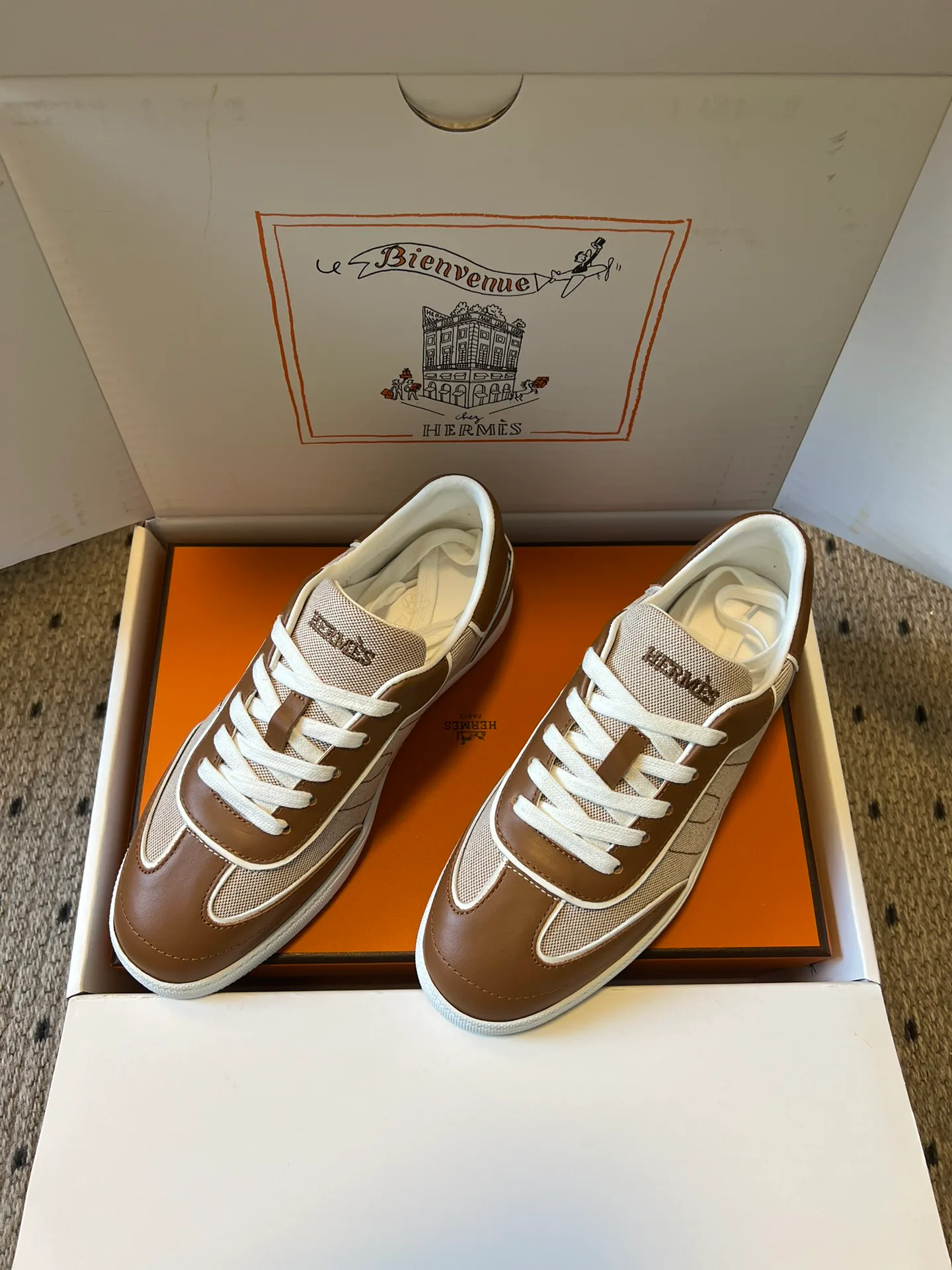 Кроссовки Женские Hermes 1247338