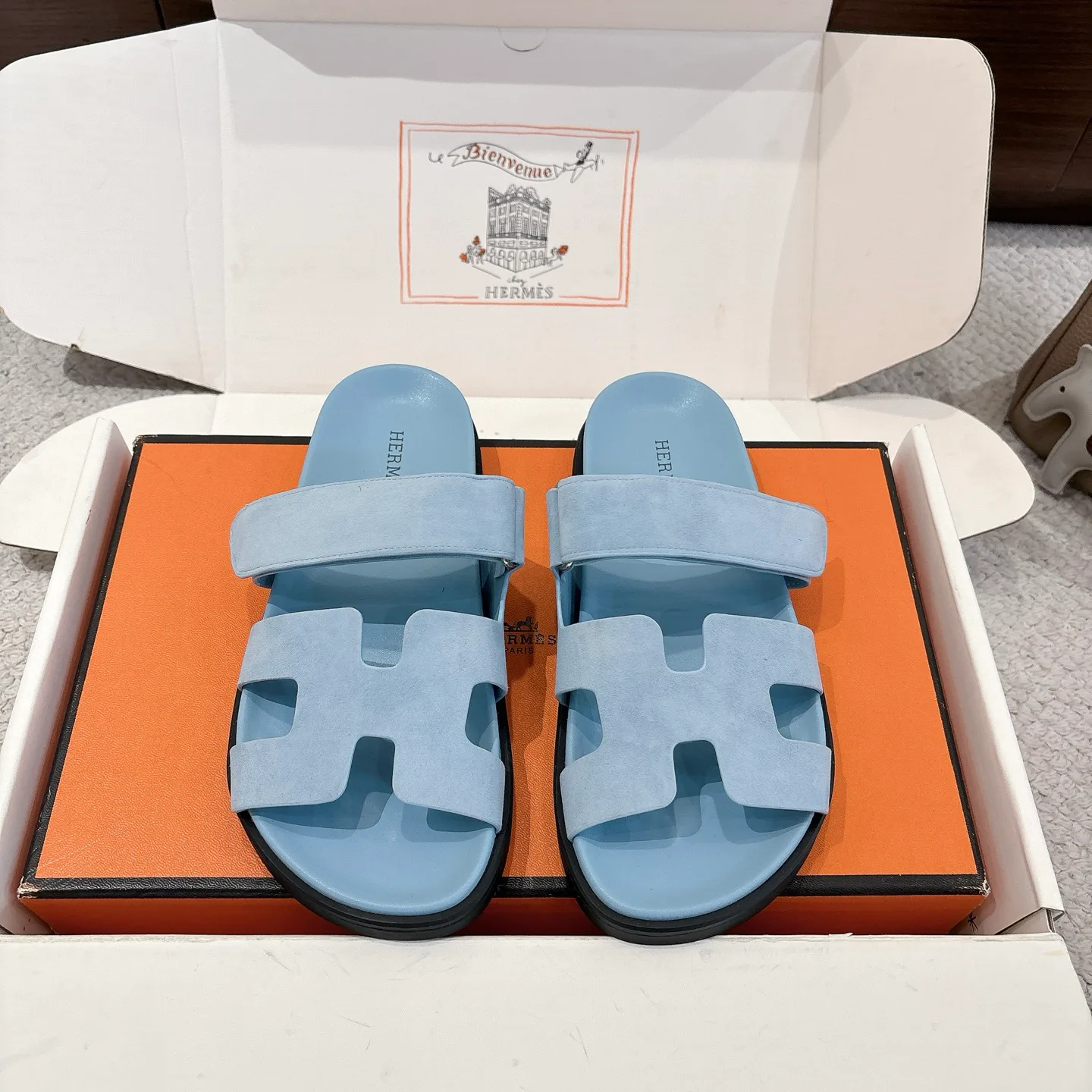 Шлепанцы Женские Hermes 406452