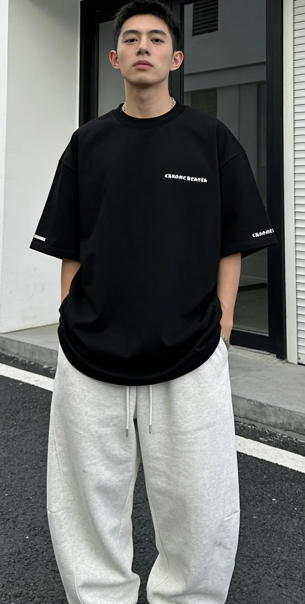 Футболки Мужские Chrome Hearts 3444701