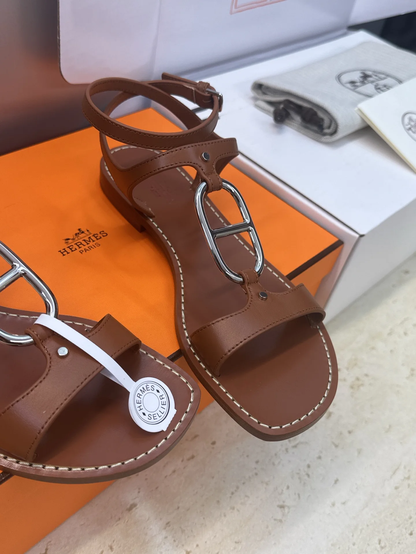 Босоножки Женские Hermes 11465209