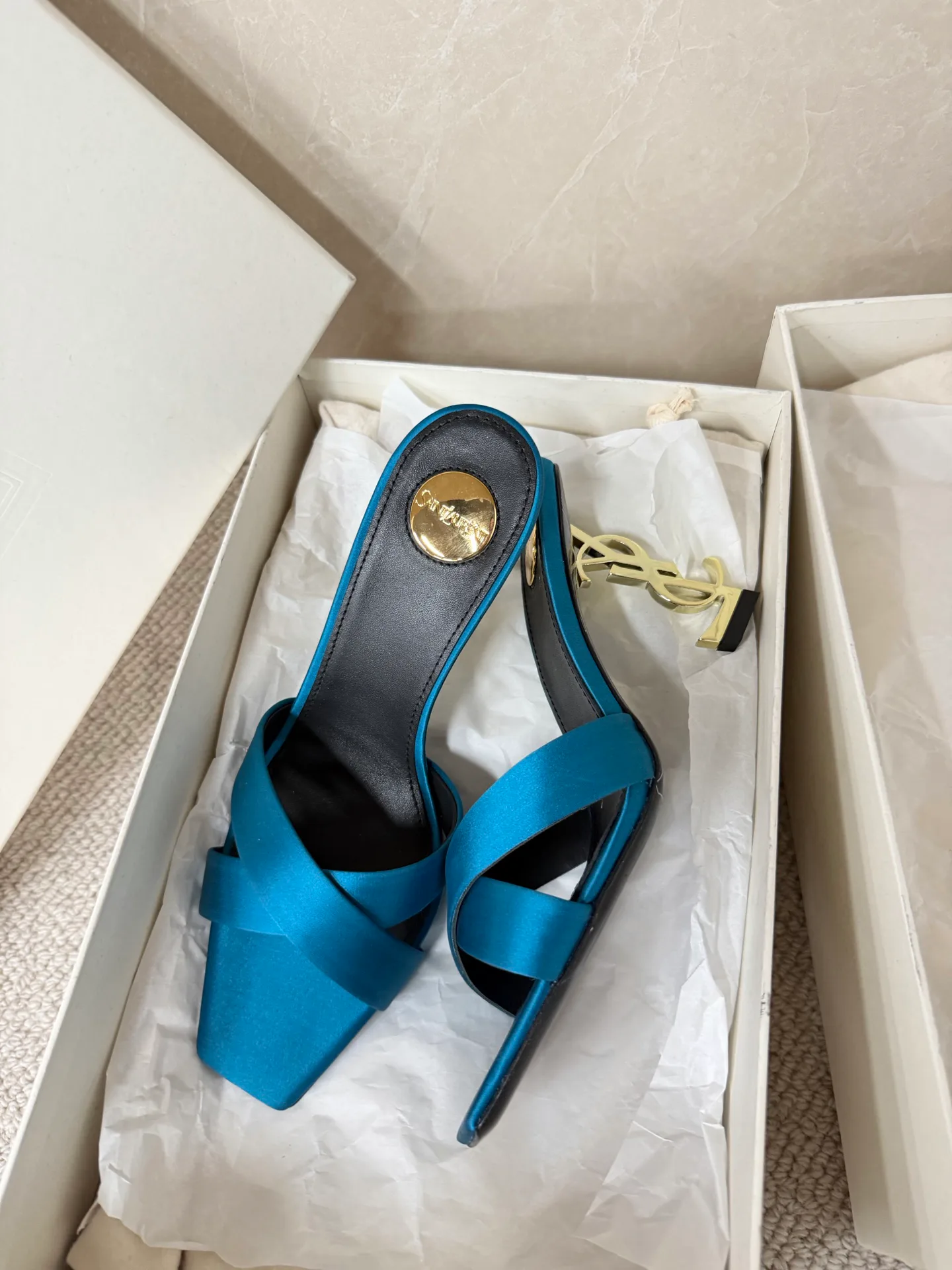 Босоножки Женские Saint Laurent 1703802