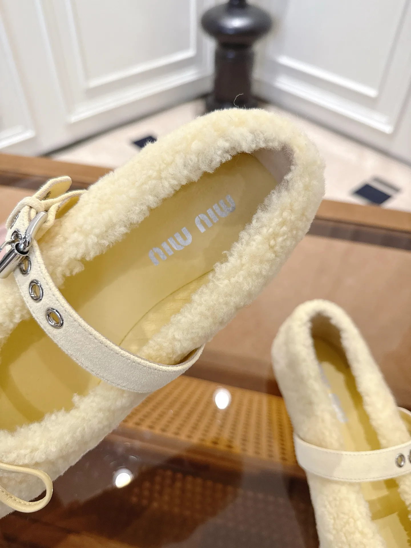 Балетки Женские Miu Miu 389180