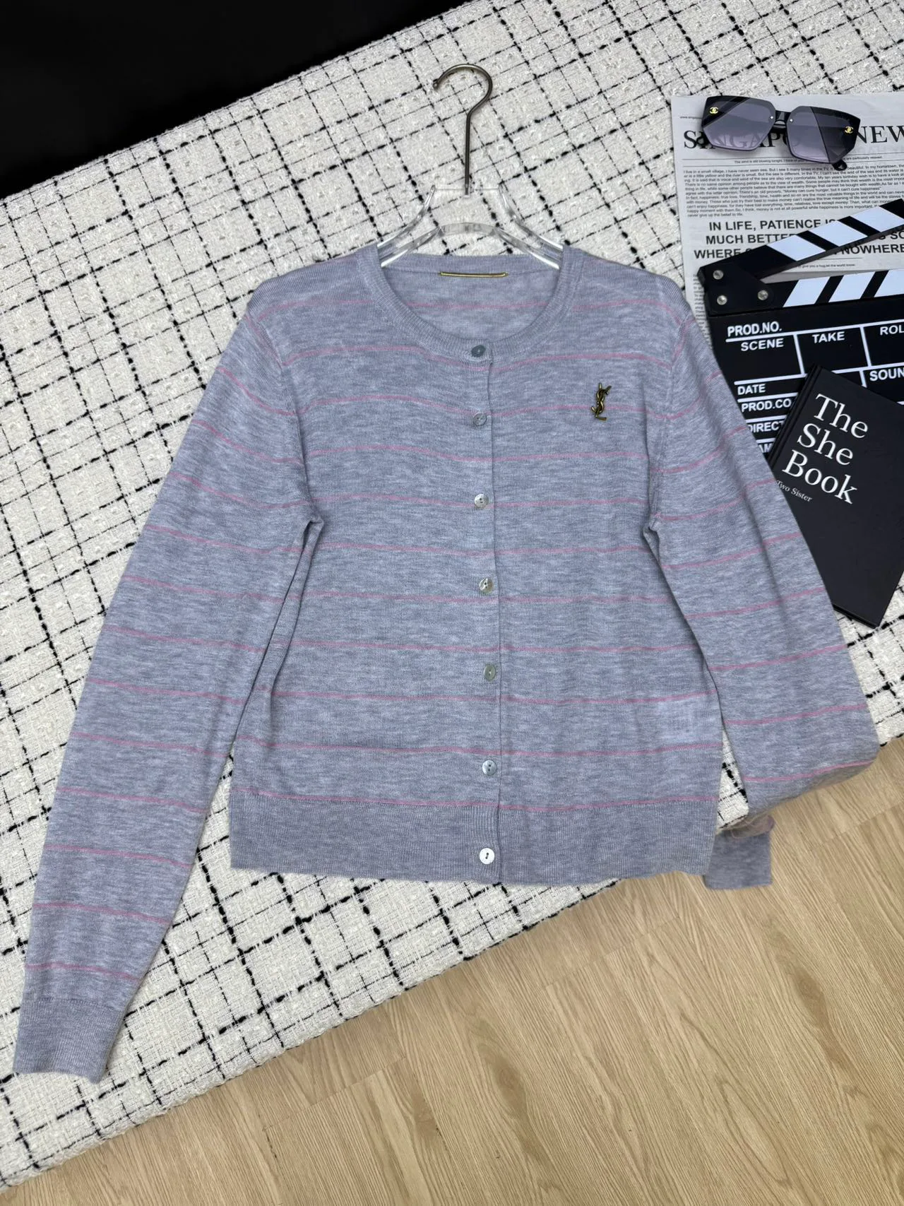 Джемперы И Свитеры Женские Saint Laurent 1856782