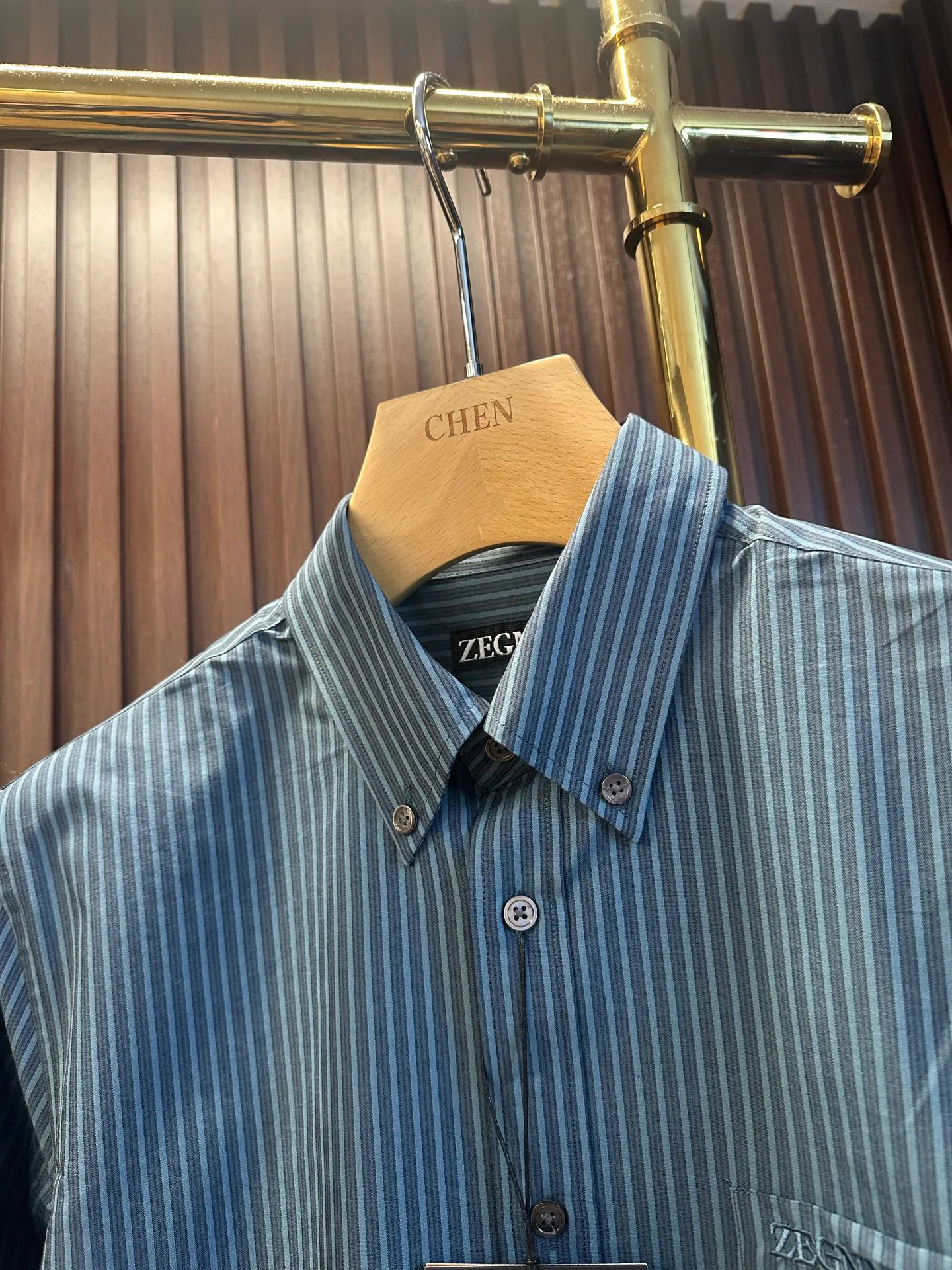 Рубашки Мужские Zegna 11383597