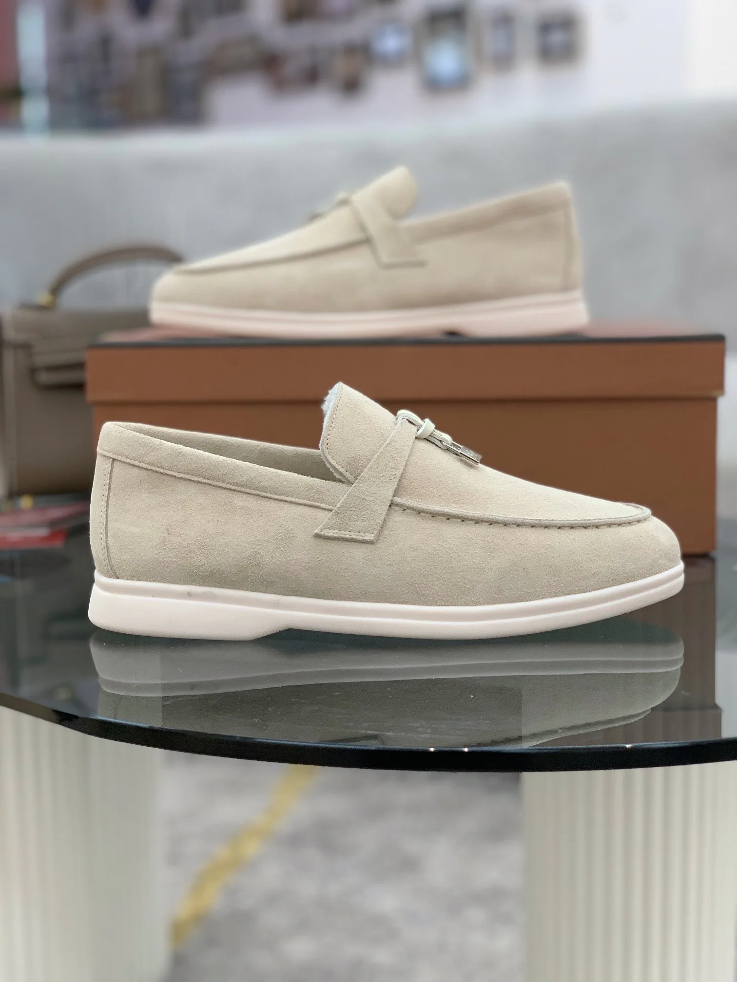 Лоферы И Мокасины Женские Loro Piana 370887