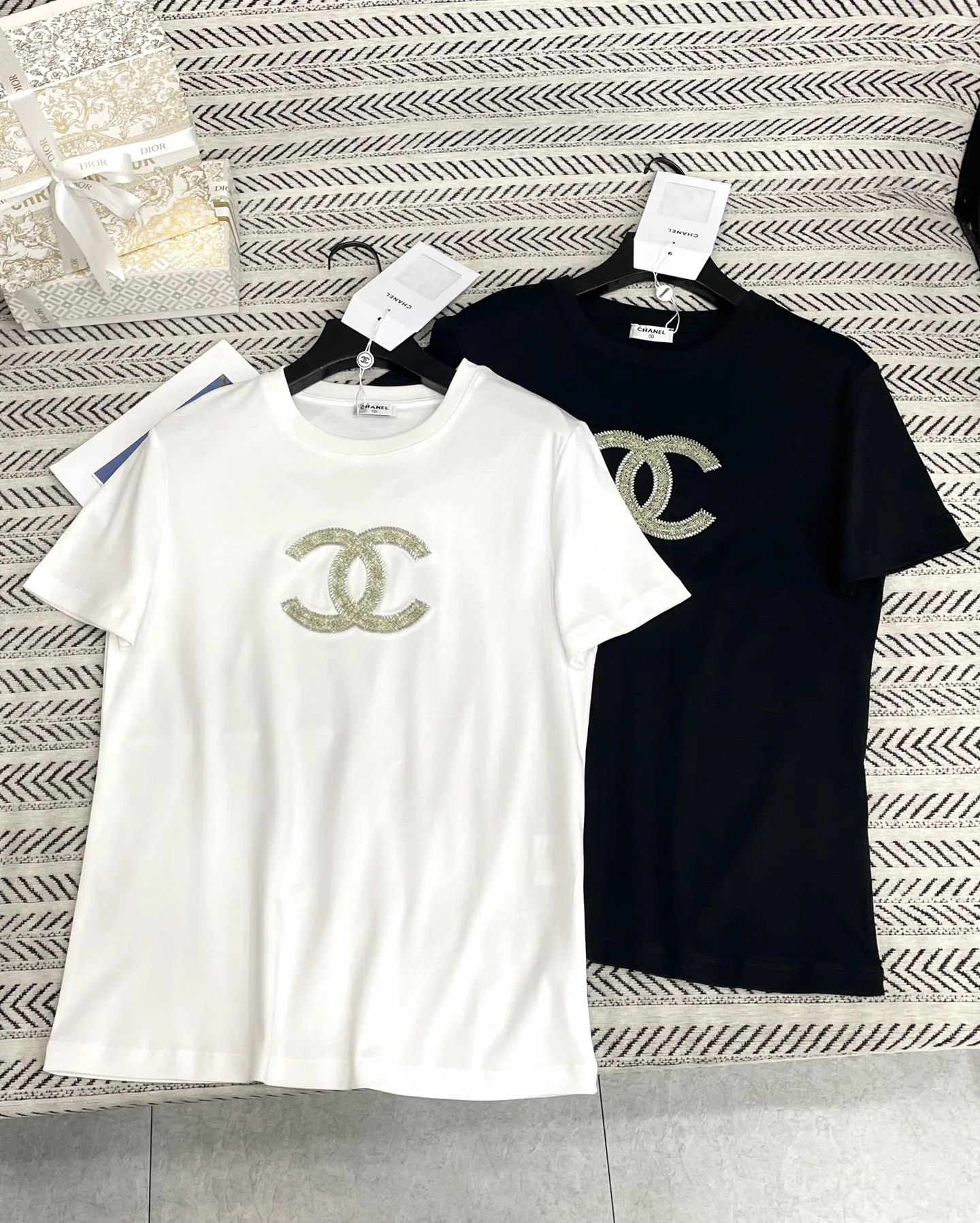 Футболки Женские Chanel 11639699