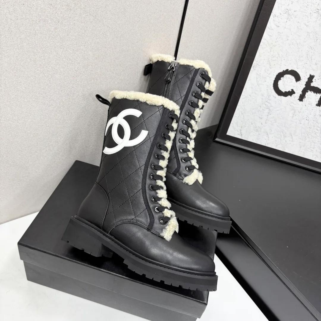 Ботинки Женские Chanel 19646406