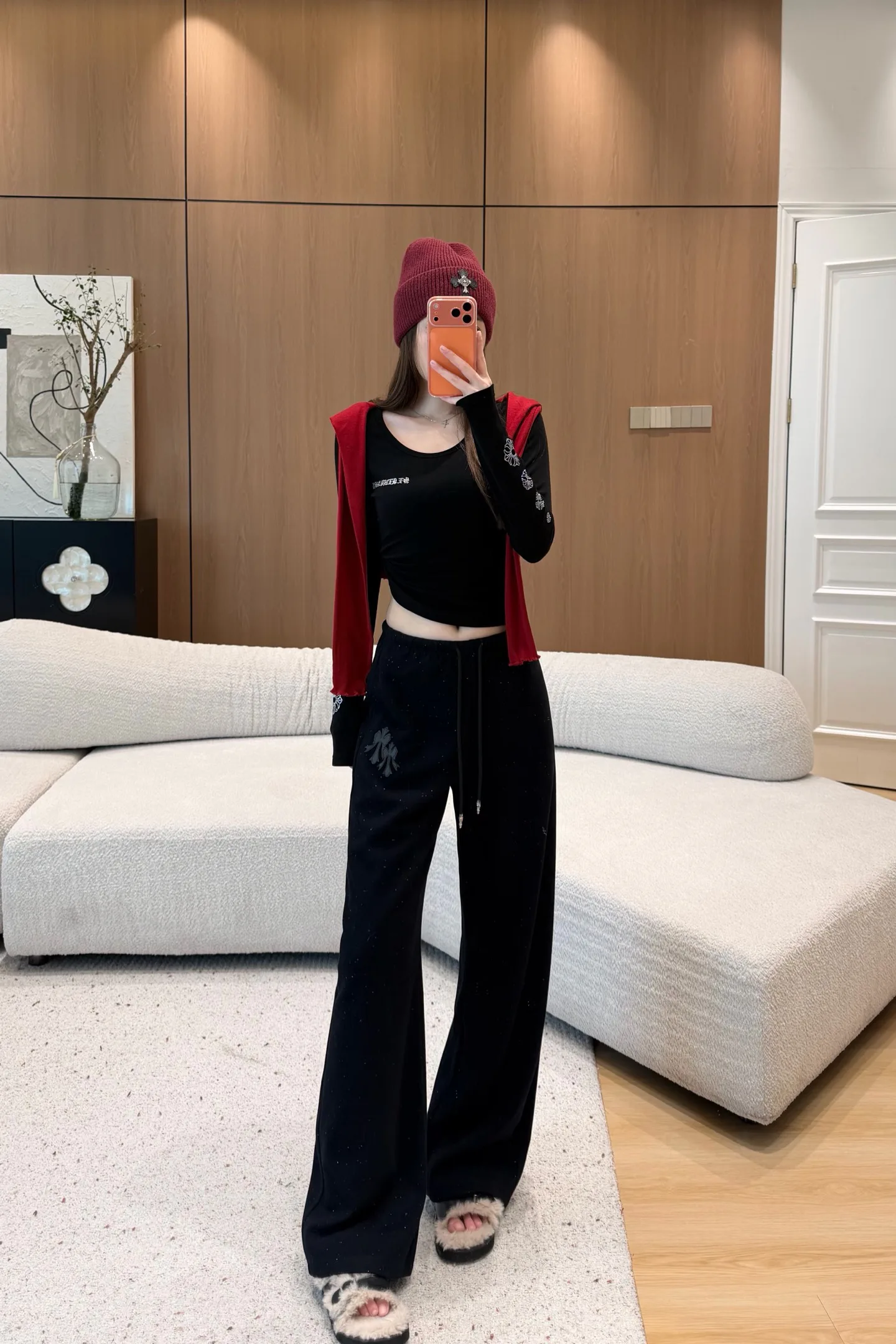 Брюки Женские Chrome Hearts 18710960
