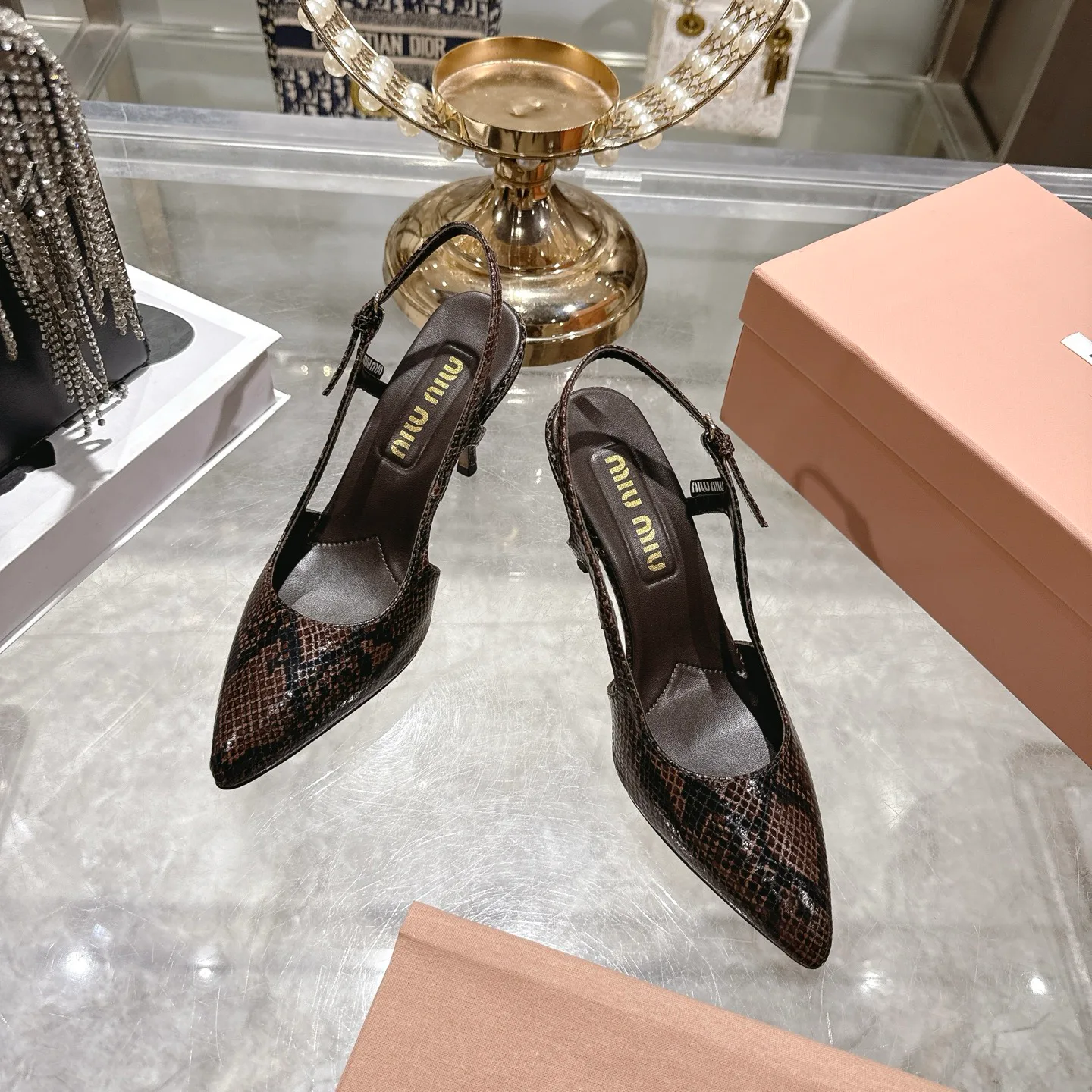 Босоножки Женские Miu Miu 11677162