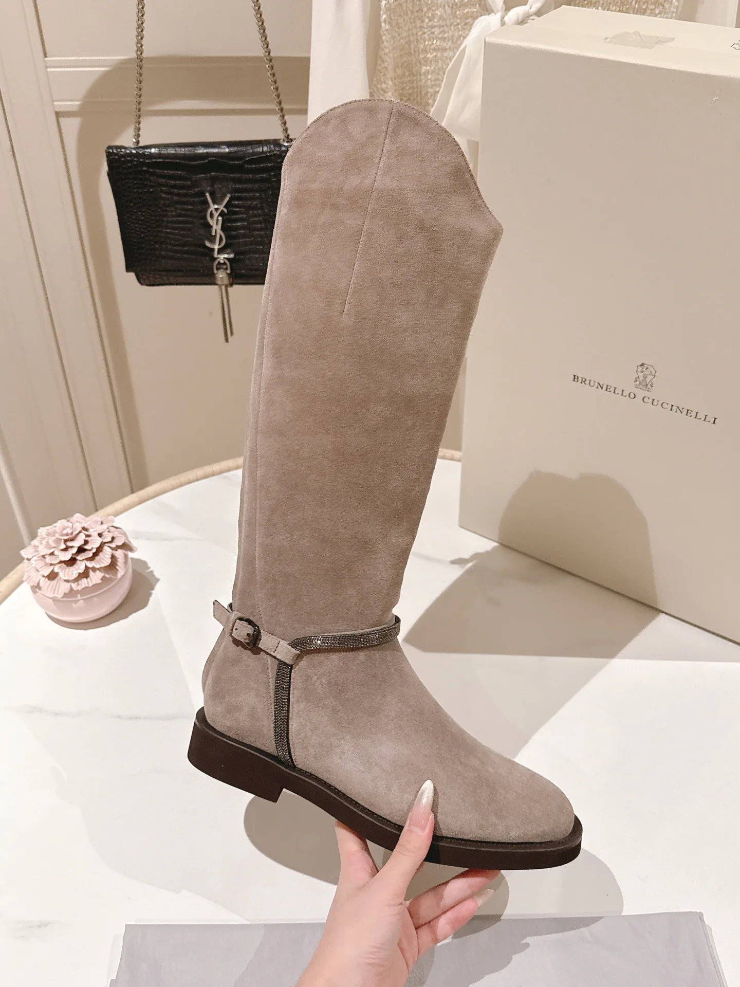 Сапоги Женские Brunello Cucinelli 18217274