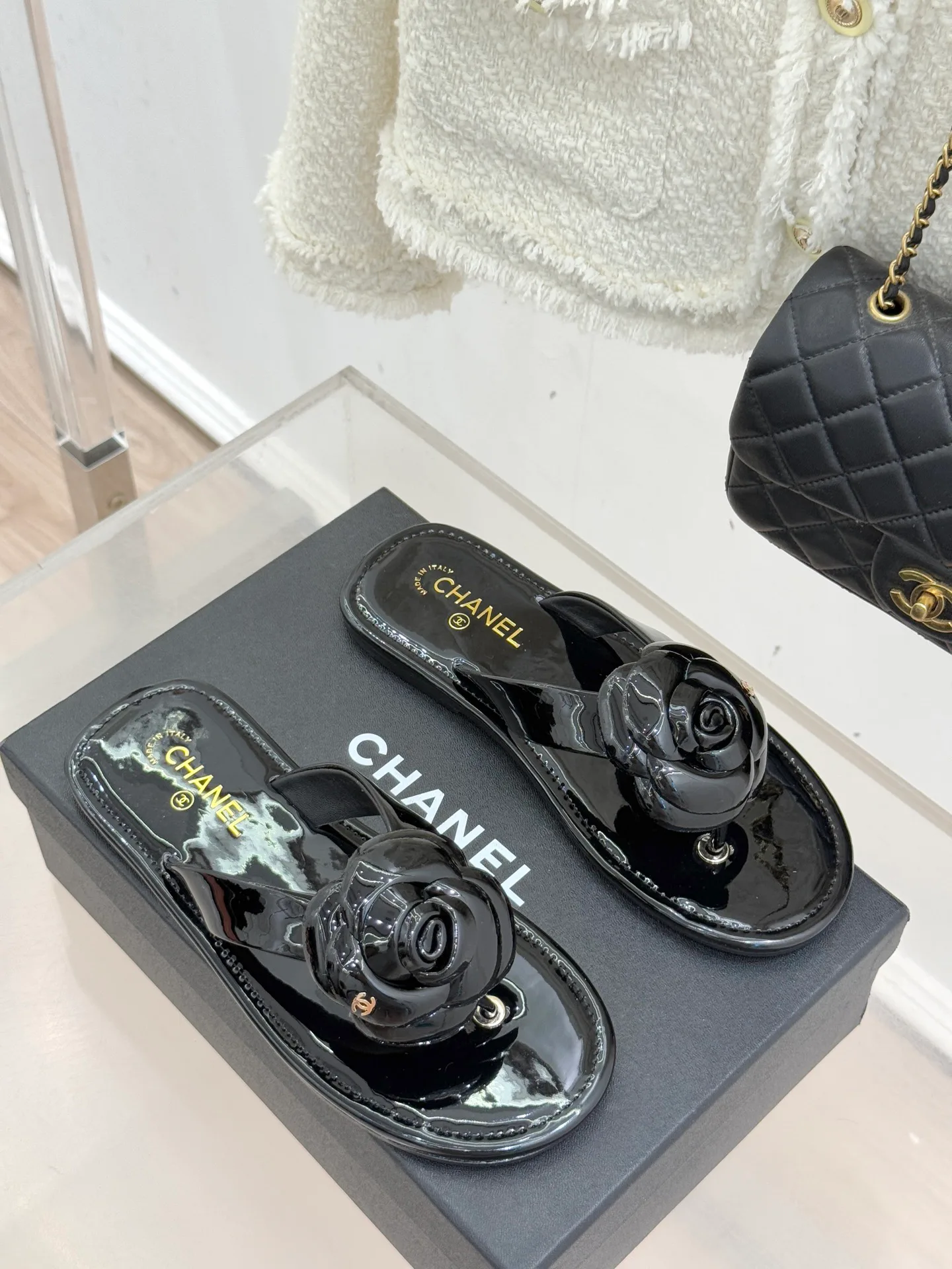 Шлепанцы Женские Chanel 355843