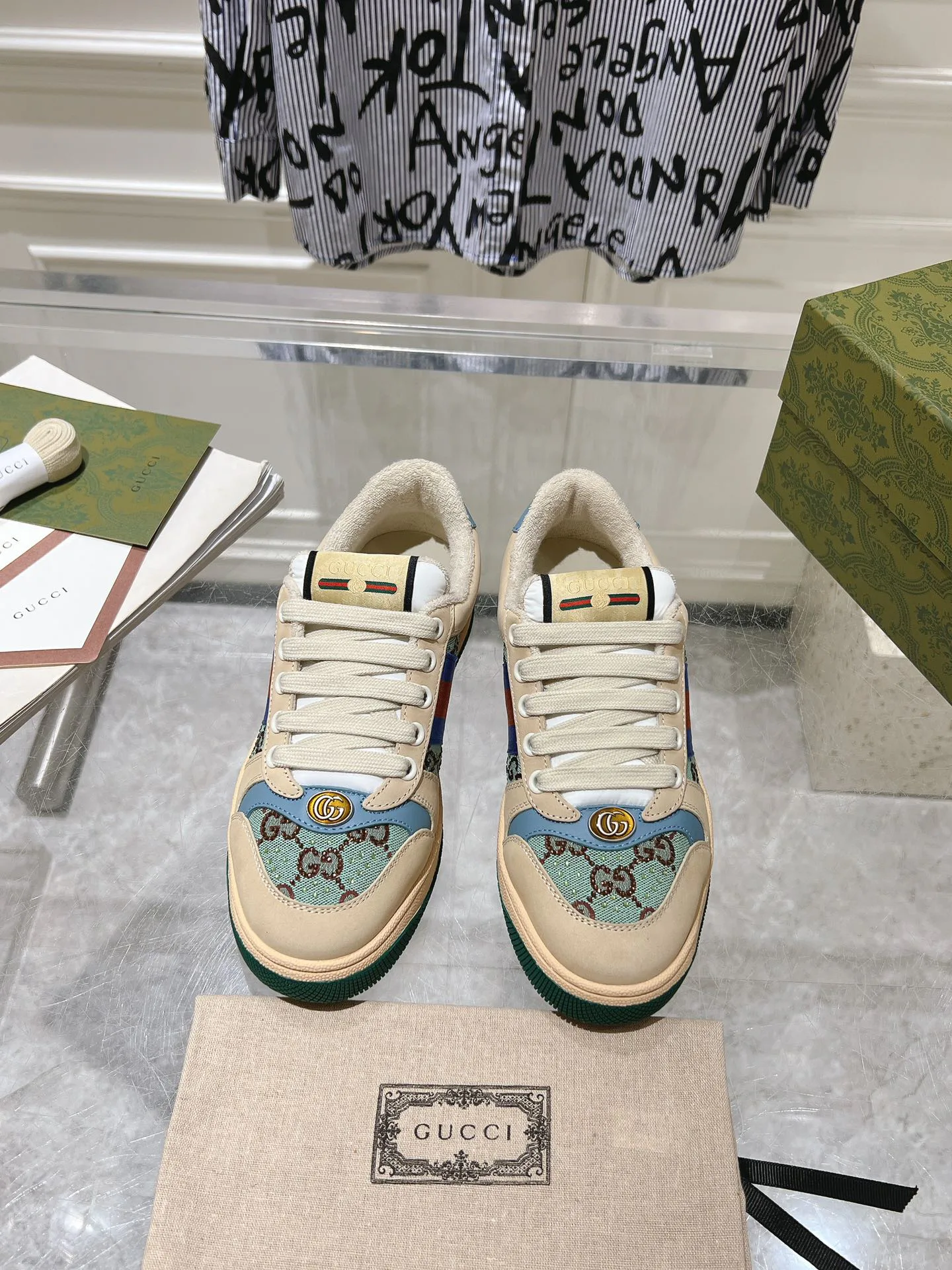 Кеды Женские Gucci 11709188