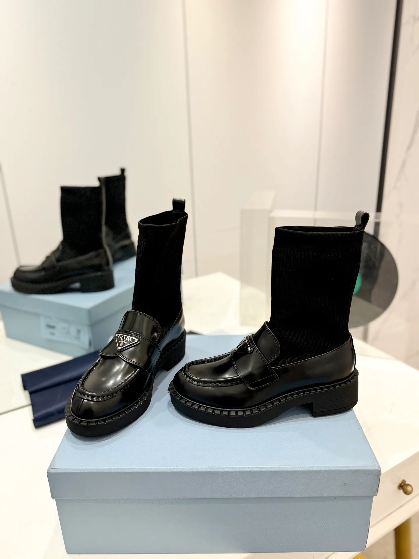 Лоферы И Мокасины Женские Prada 17773536