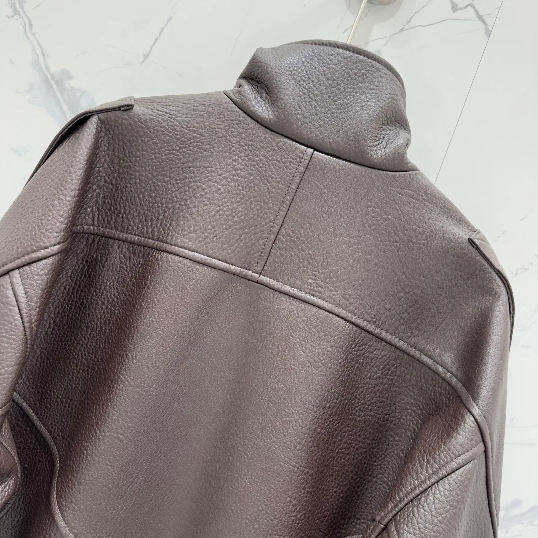 Кожаные Куртки И Дублёнки Женские Saint Laurent 11164800
