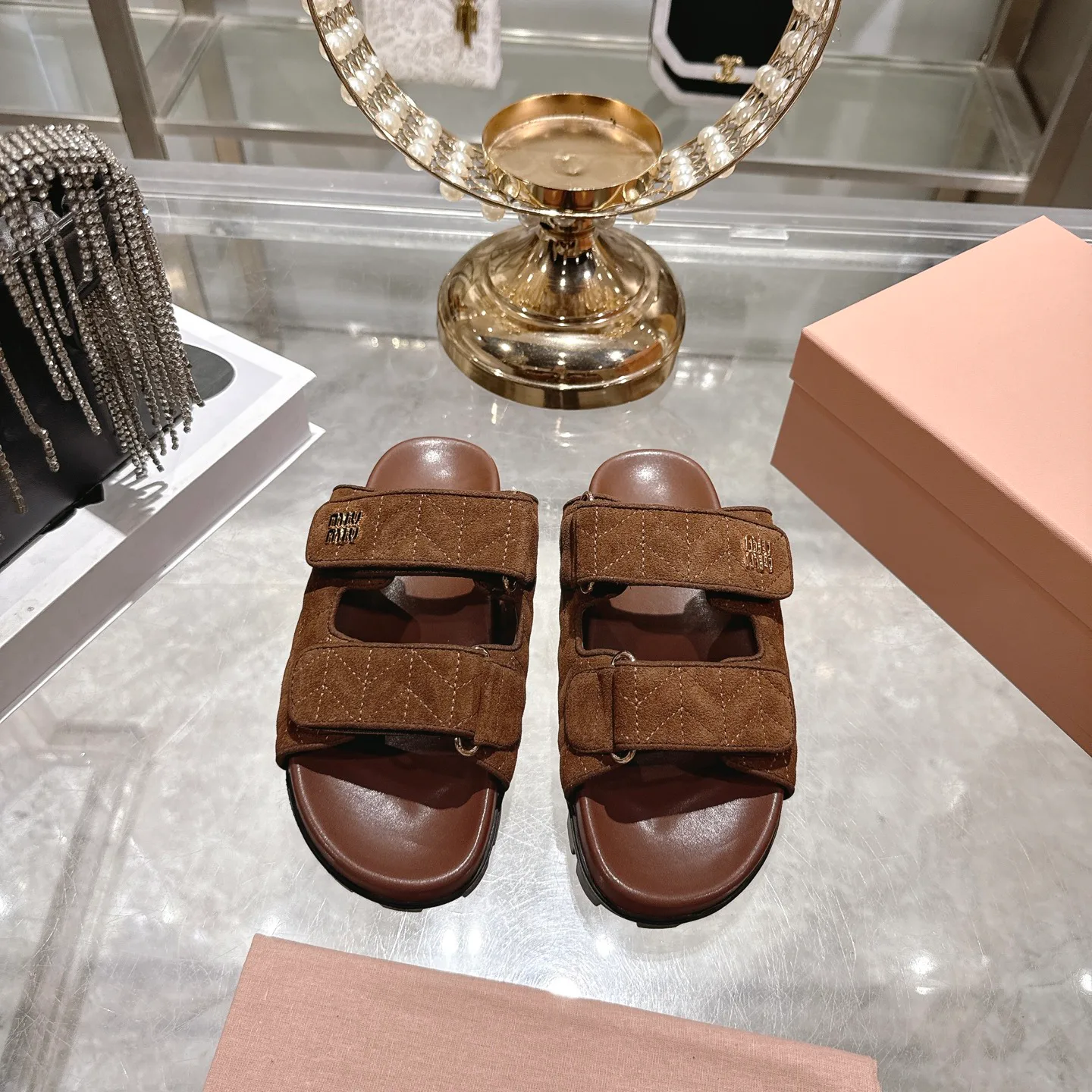 Сандалии Женские Miu Miu 12868598