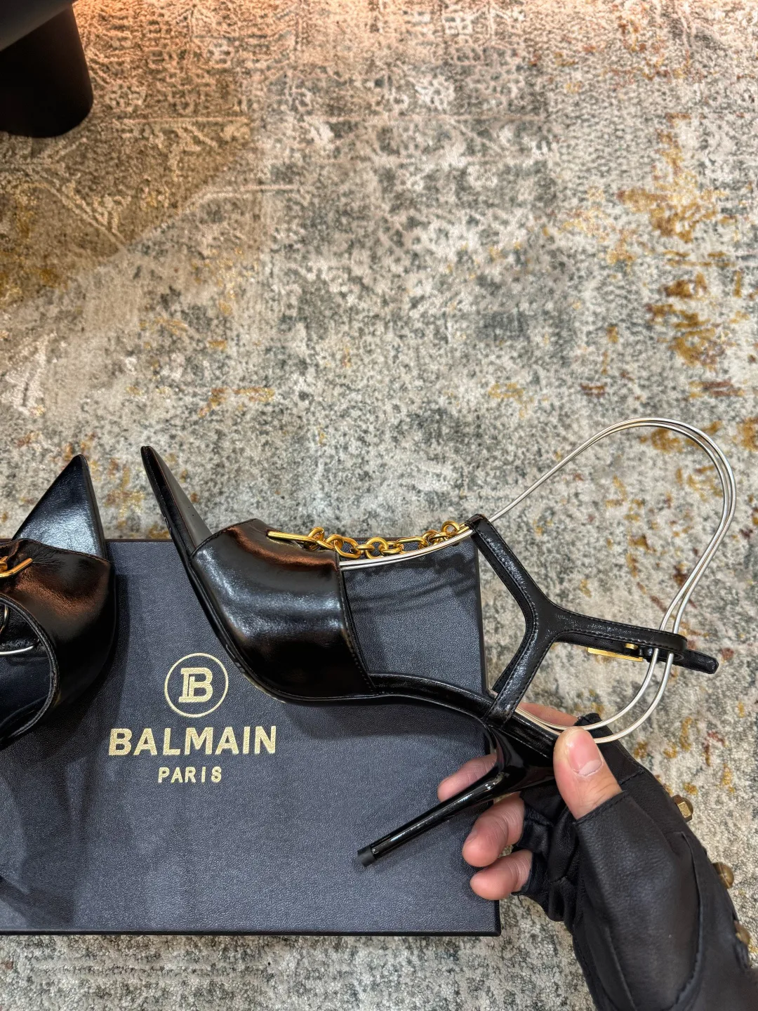 Босоножки Женские Balmain 9499288