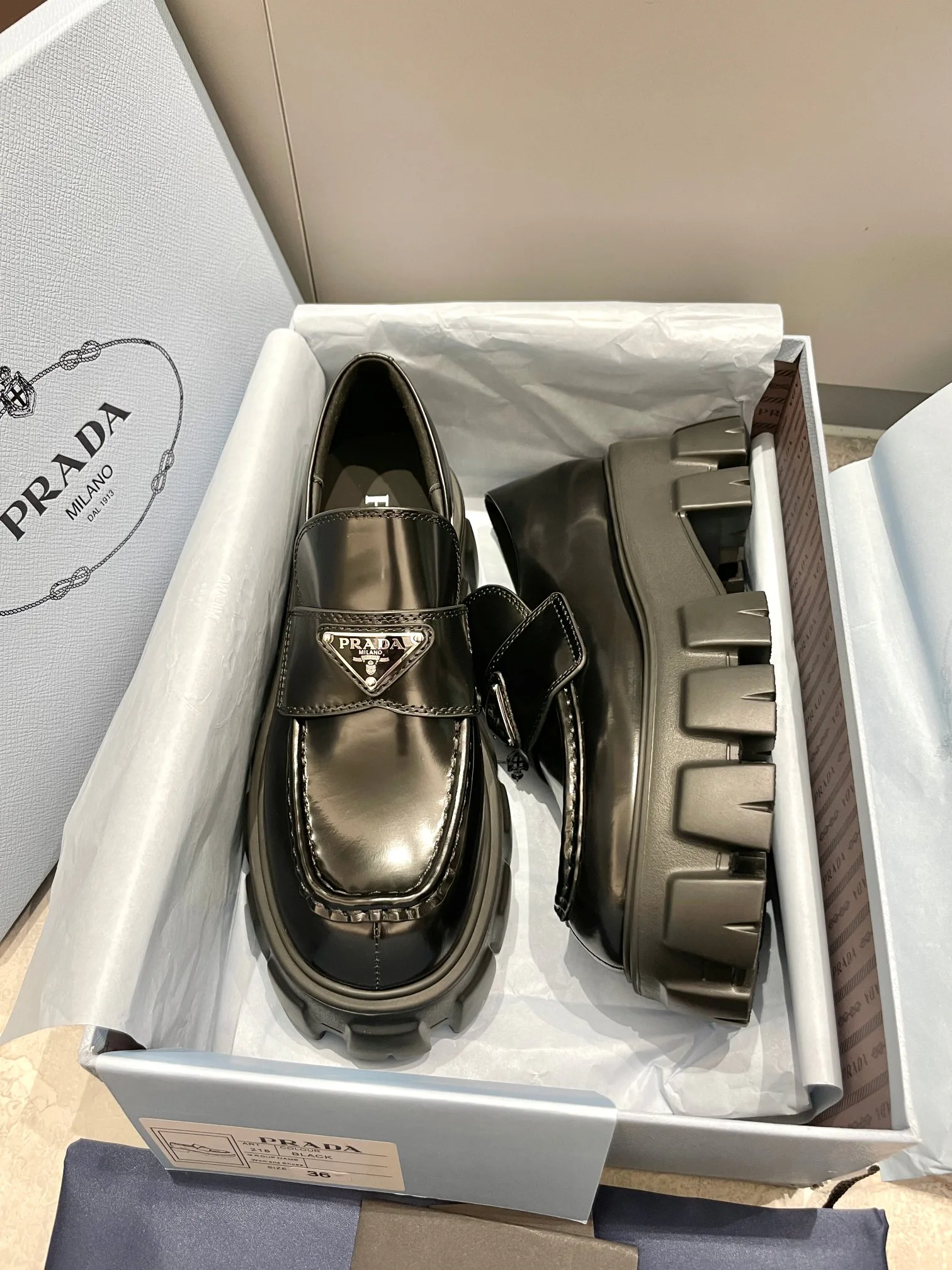 Лоферы И Мокасины Женские Prada 10822514