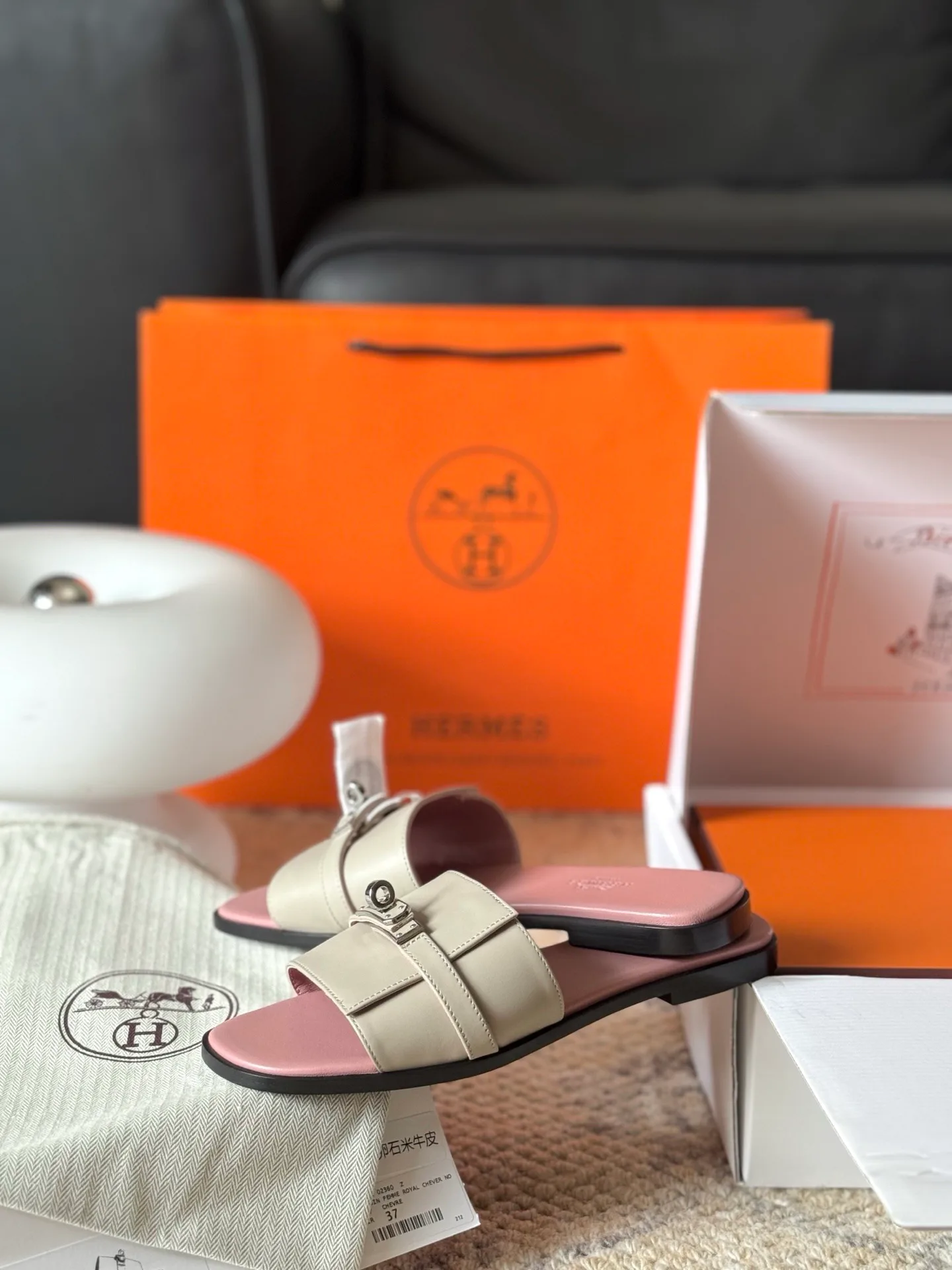 Шлепанцы Женские Hermes 14335129