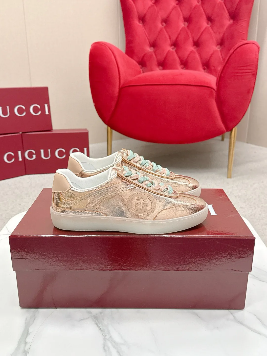 Кеды Женские Gucci 1084838