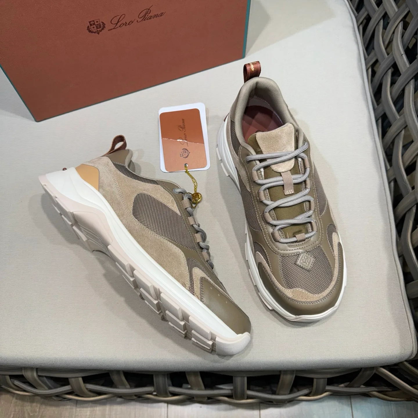 Кроссовки Мужские Loro Piana 17526