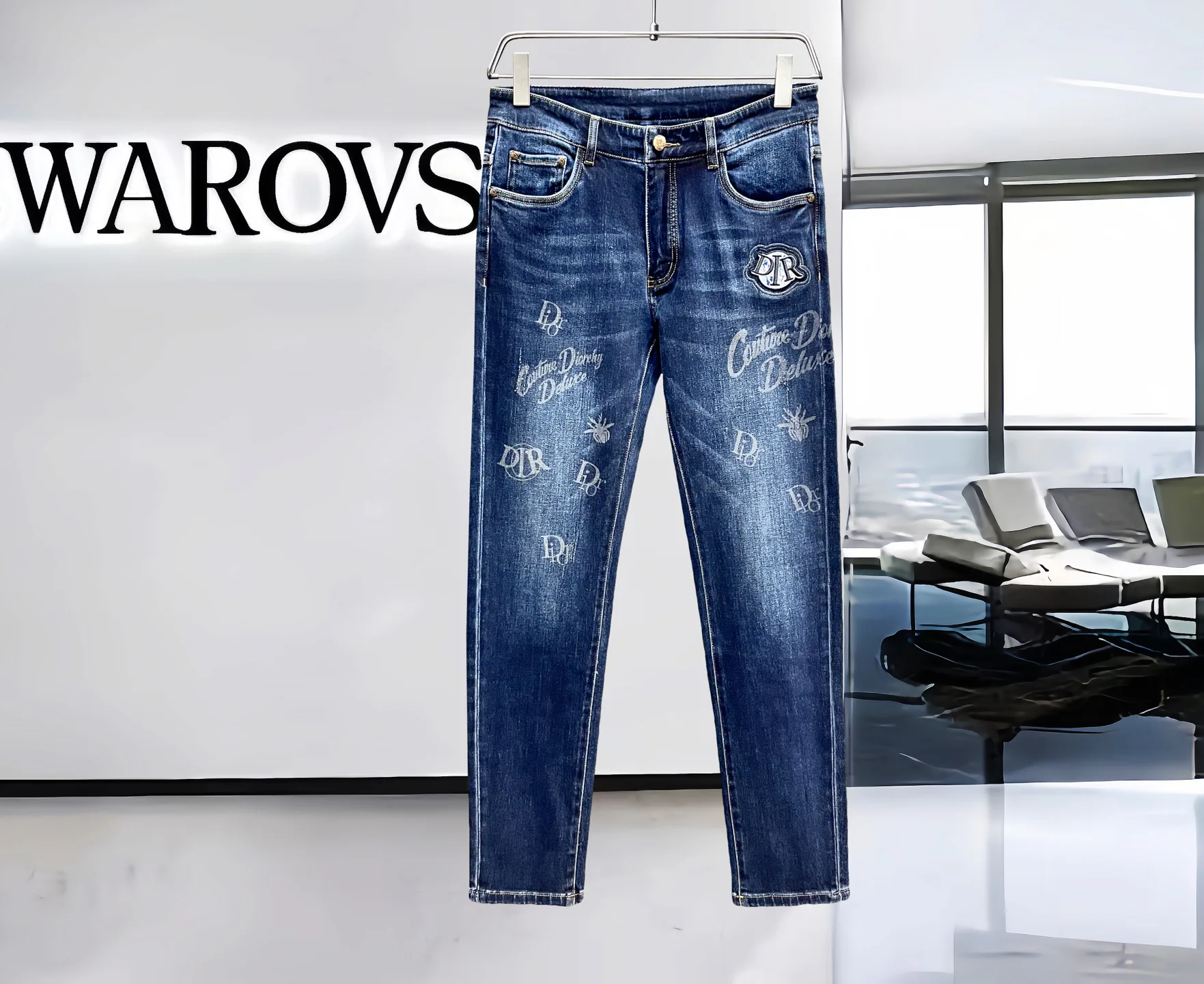 Джинсы Мужские Christian Dior 9175051