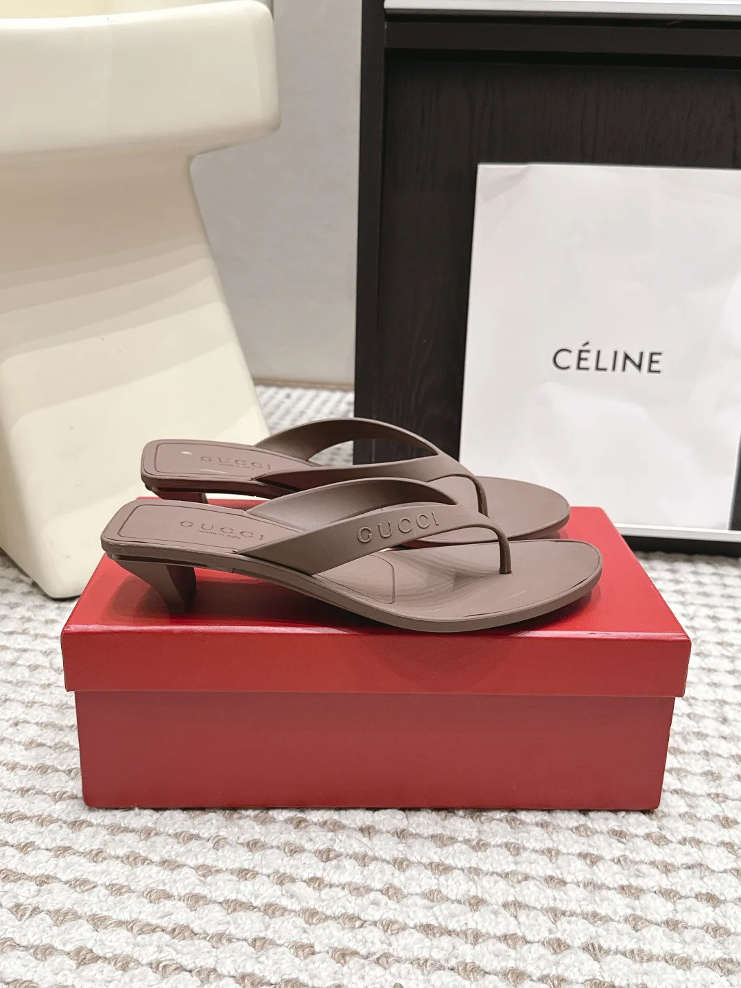 Шлепанцы Женские Gucci 17657674